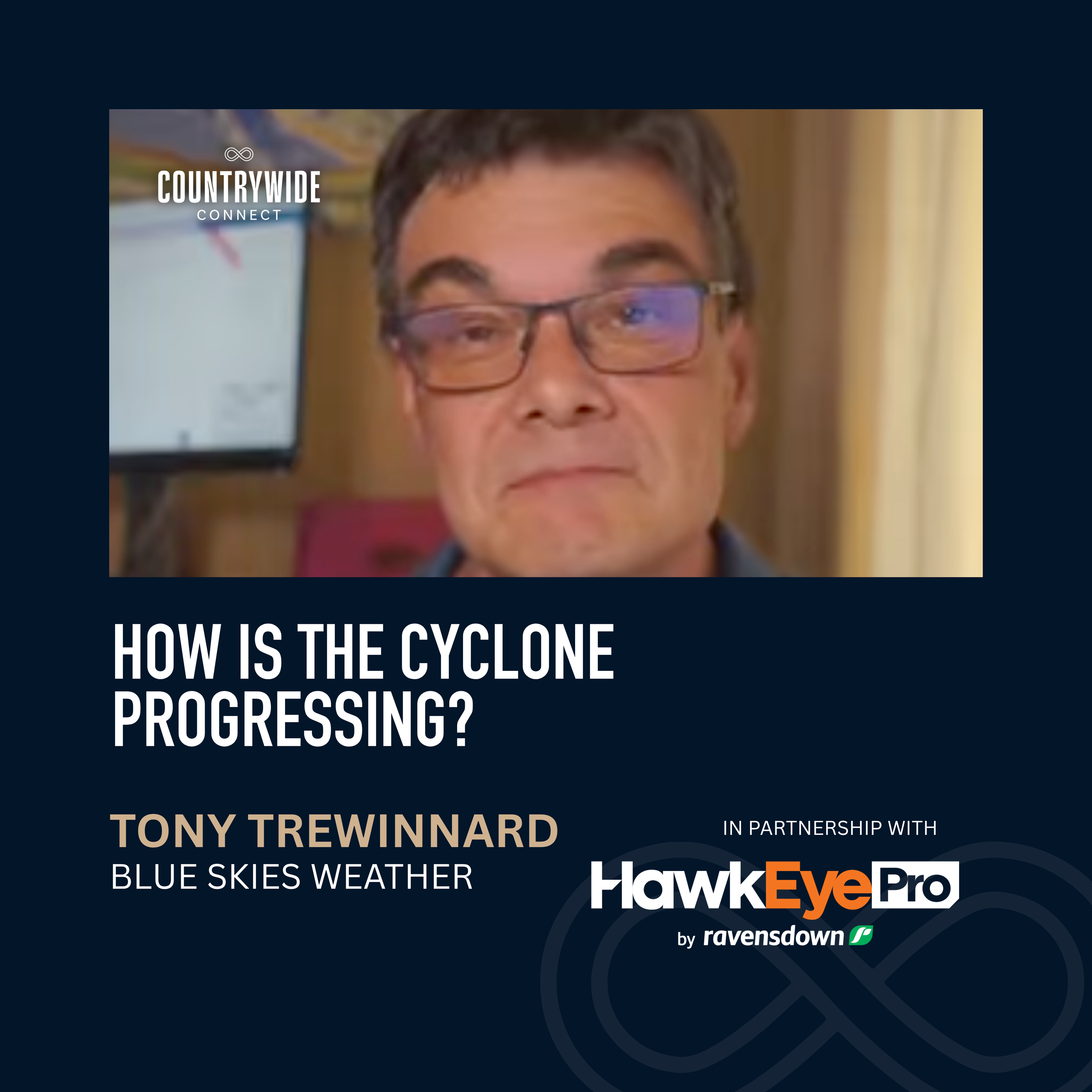 How is the Cyclone Progressing? // Tony Trewinnard, Blue Skies Weather episode artwork