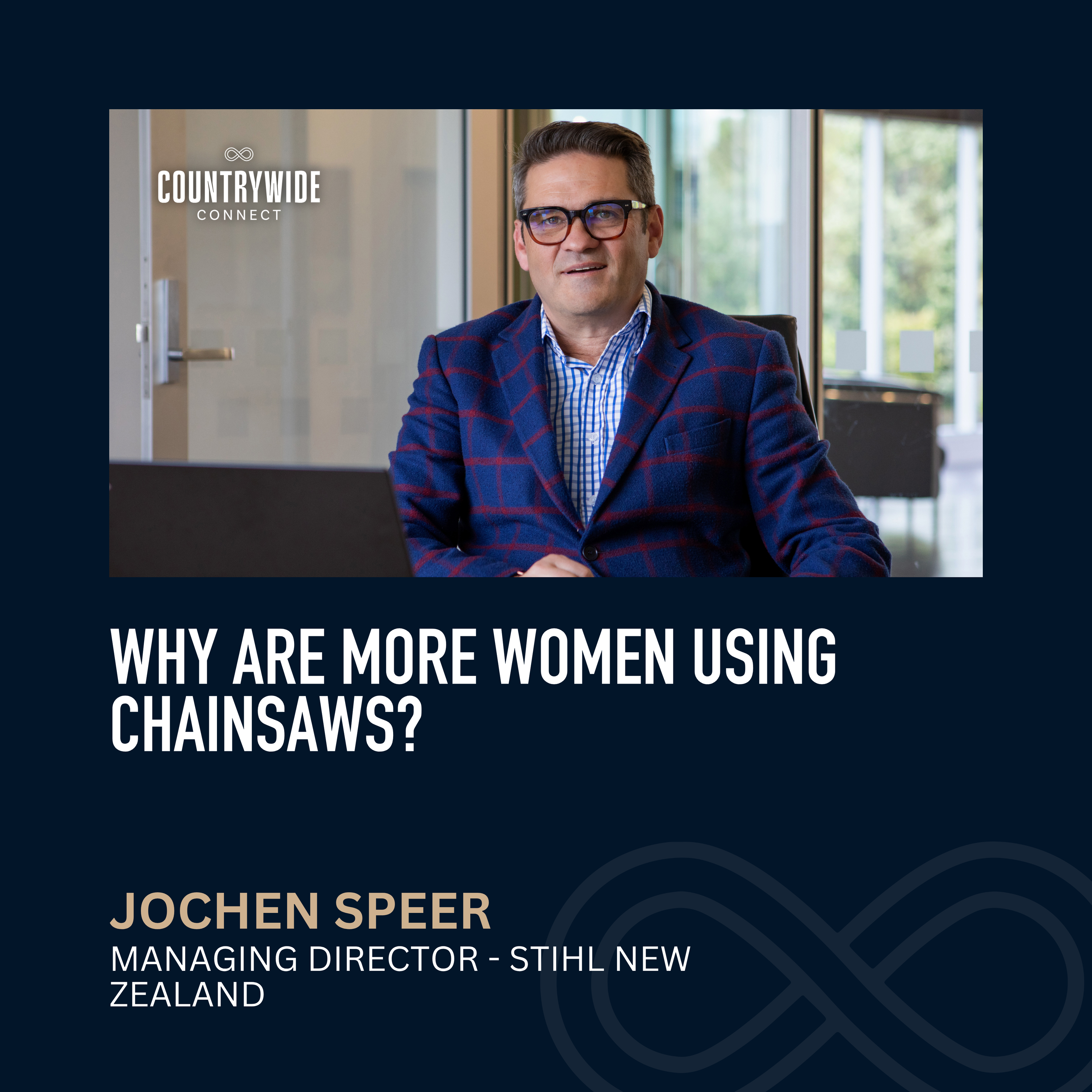Jochen Speer - Why are more women using chainsaws? episode artwork