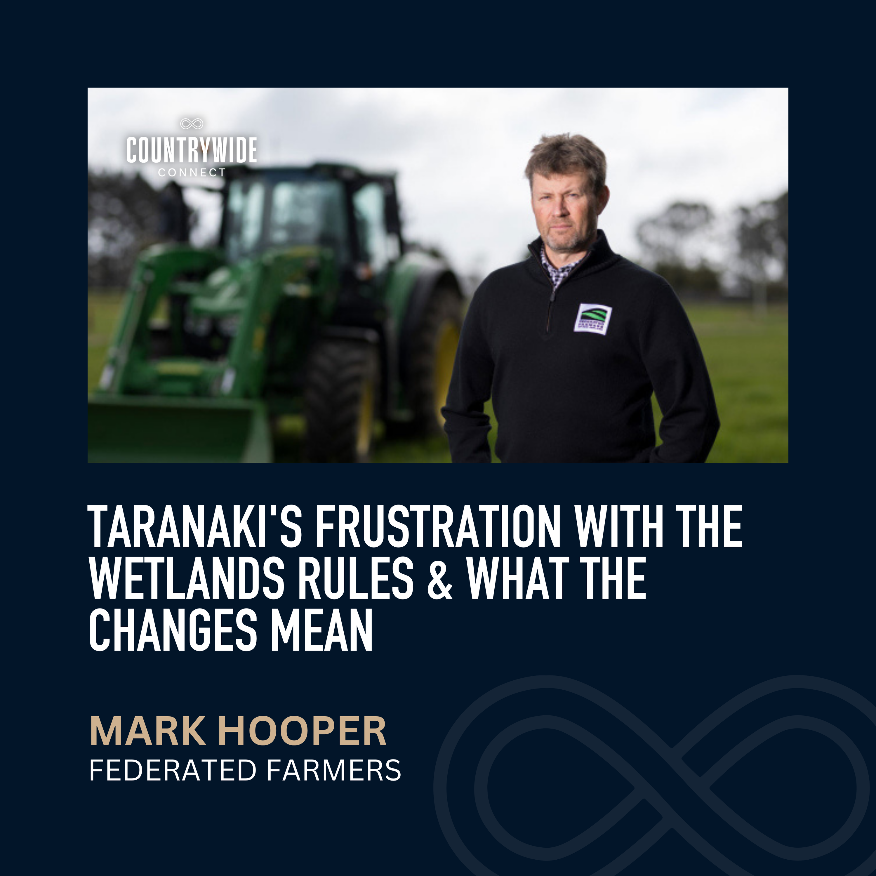 Taranaki's frustration with the wetlands rules & what the changes mean // Mark Hooper - Federated Farmers episode artwork