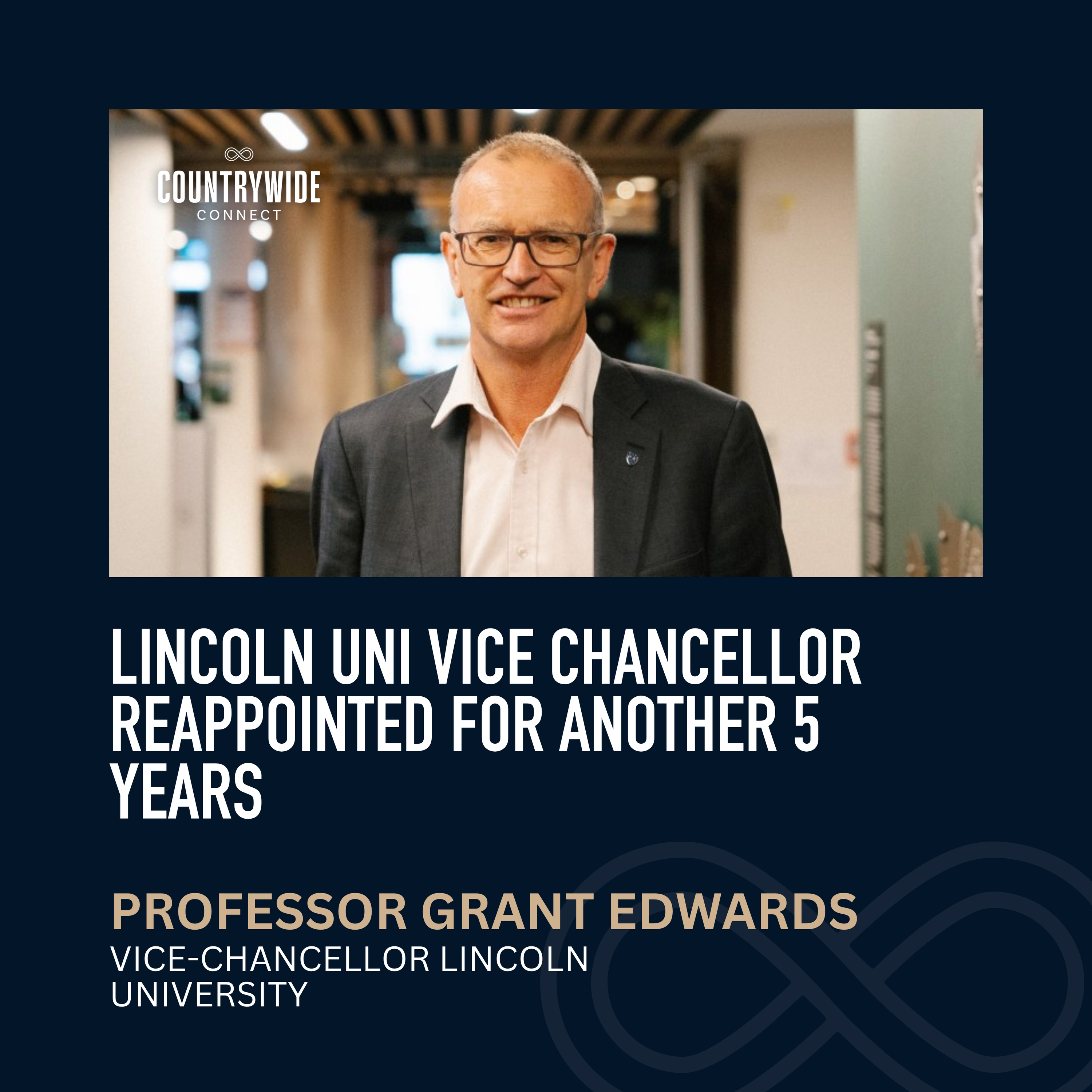 Professor Grant Edwards - Lincoln Uni Vice Chancellor reappointed for 5 more years episode artwork