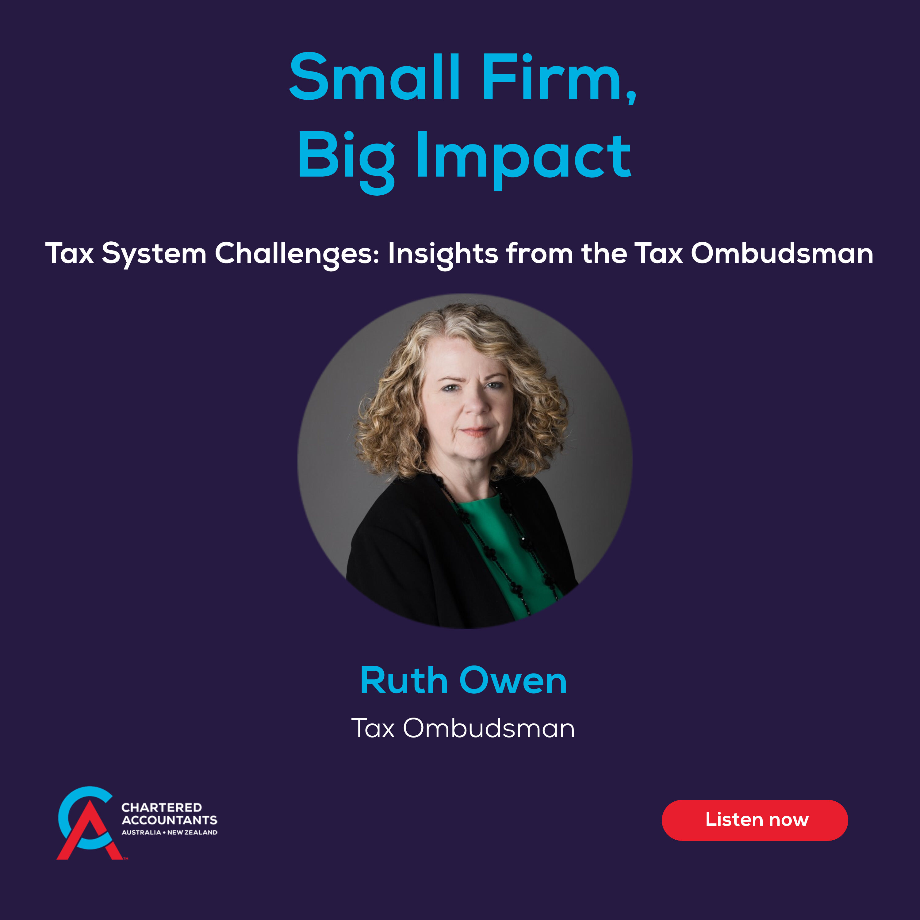S5E4: Tax System Challenges: Insights from the Tax Ombudsman