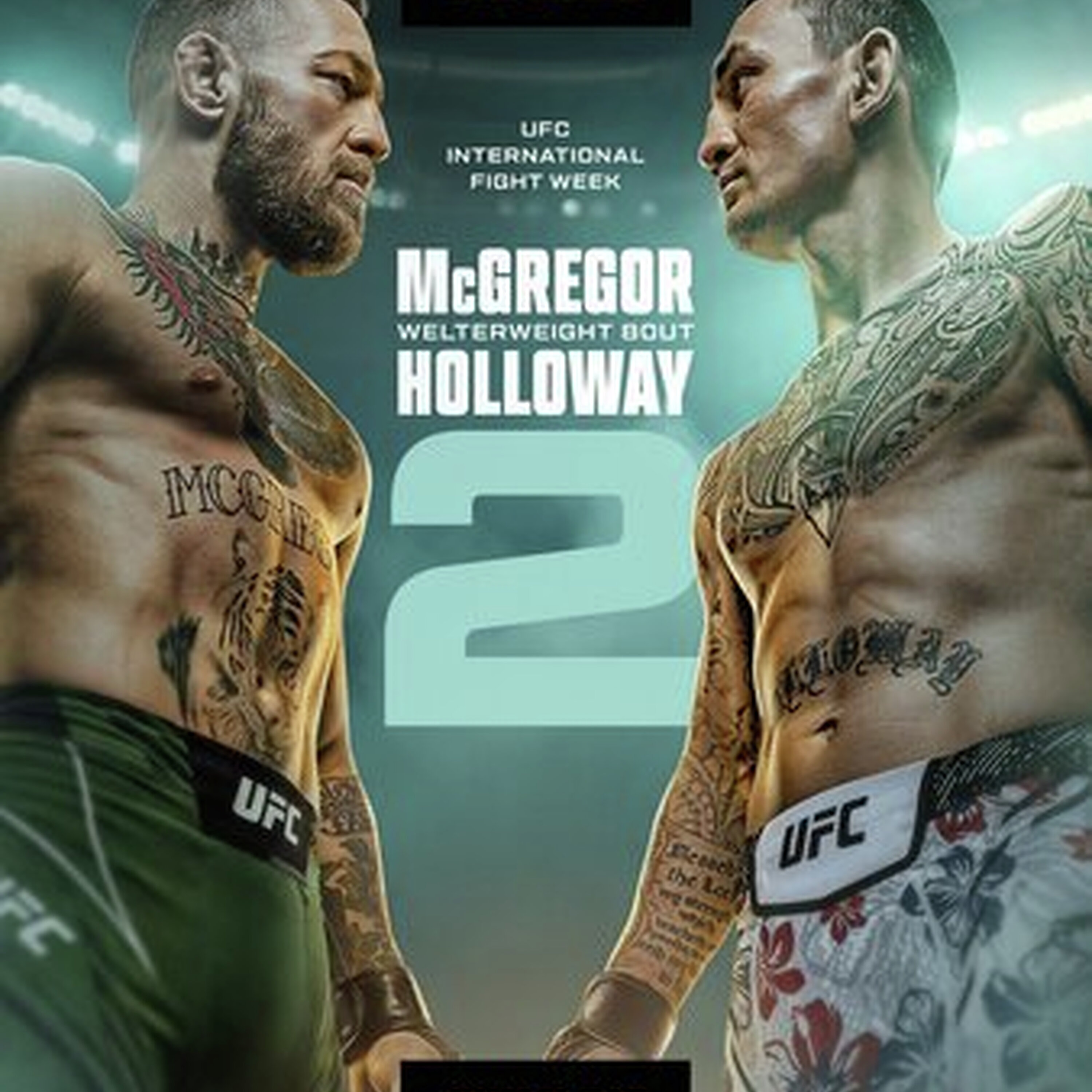 'Sneak-Teep' Podcast Opening Line report UFC 329 Holloway vs. McGregor episode artwork