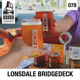 Lonsdale Bridgedeck from Bridge Brewing - North Vancouver, BC