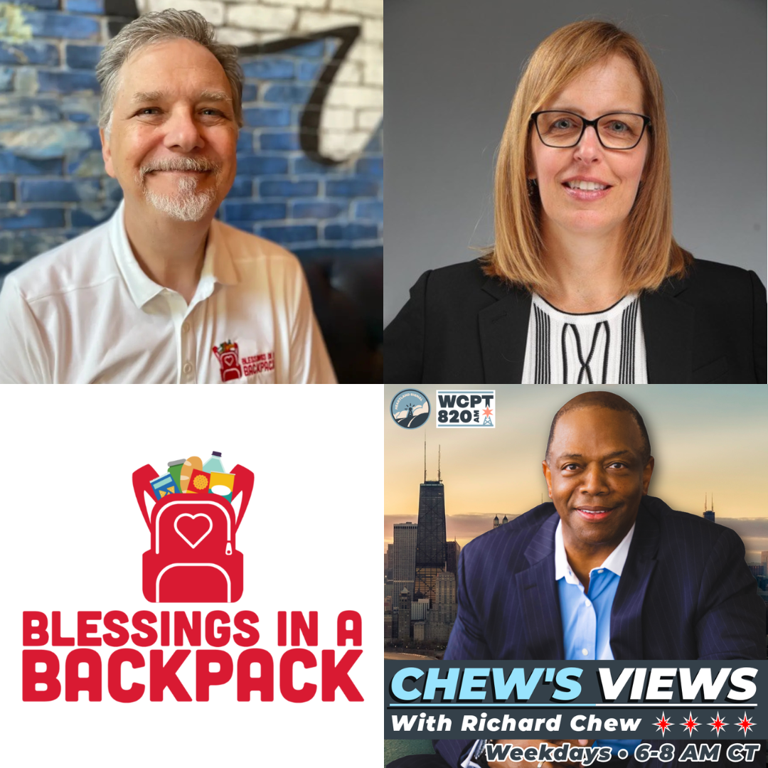 WCPT 820 Interview: Blessings in a Backpack's Dan Summins and Catherine Zimmerman