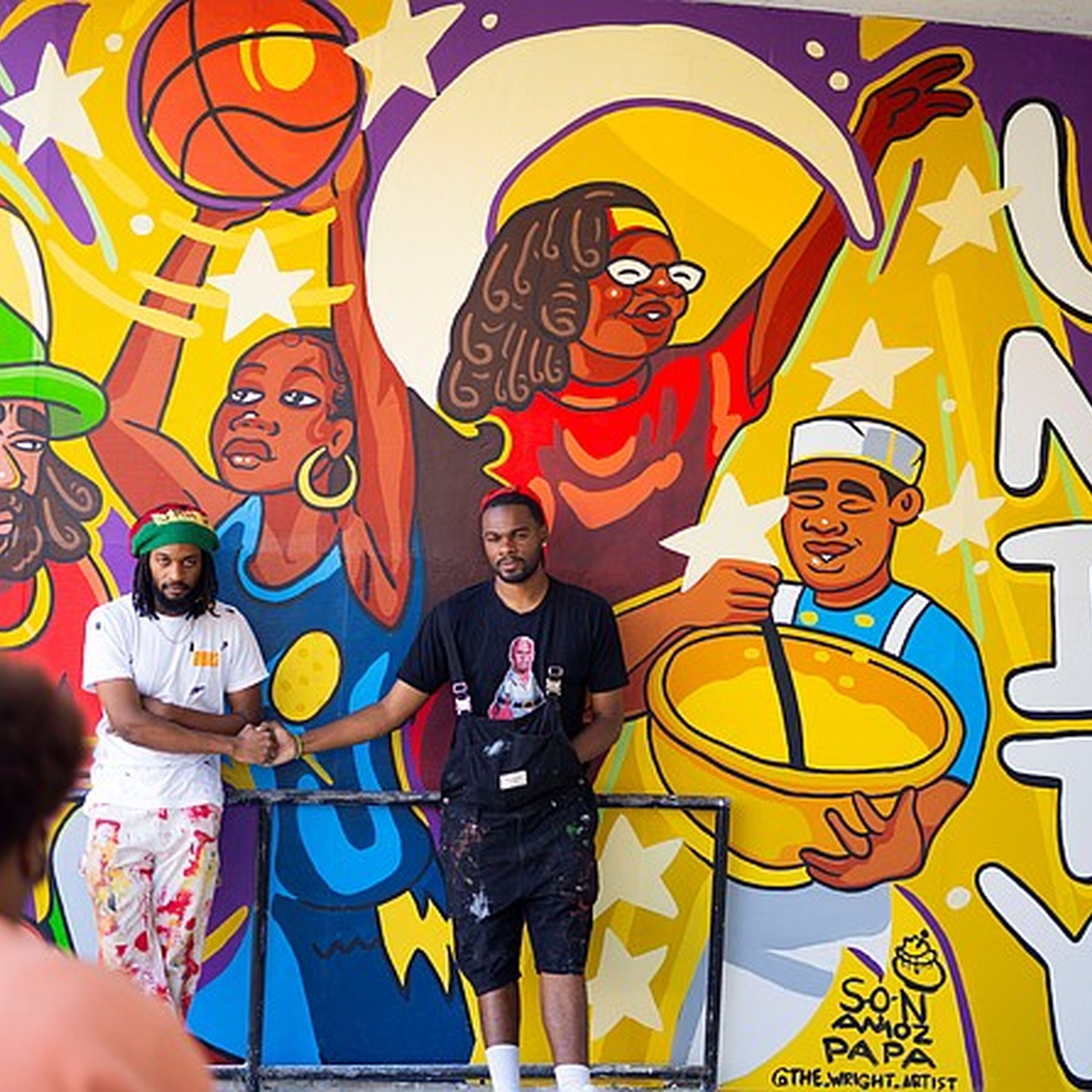 WCPT 820 Interview: Chicago muralists Amoz and Malachi Wright episode artwork