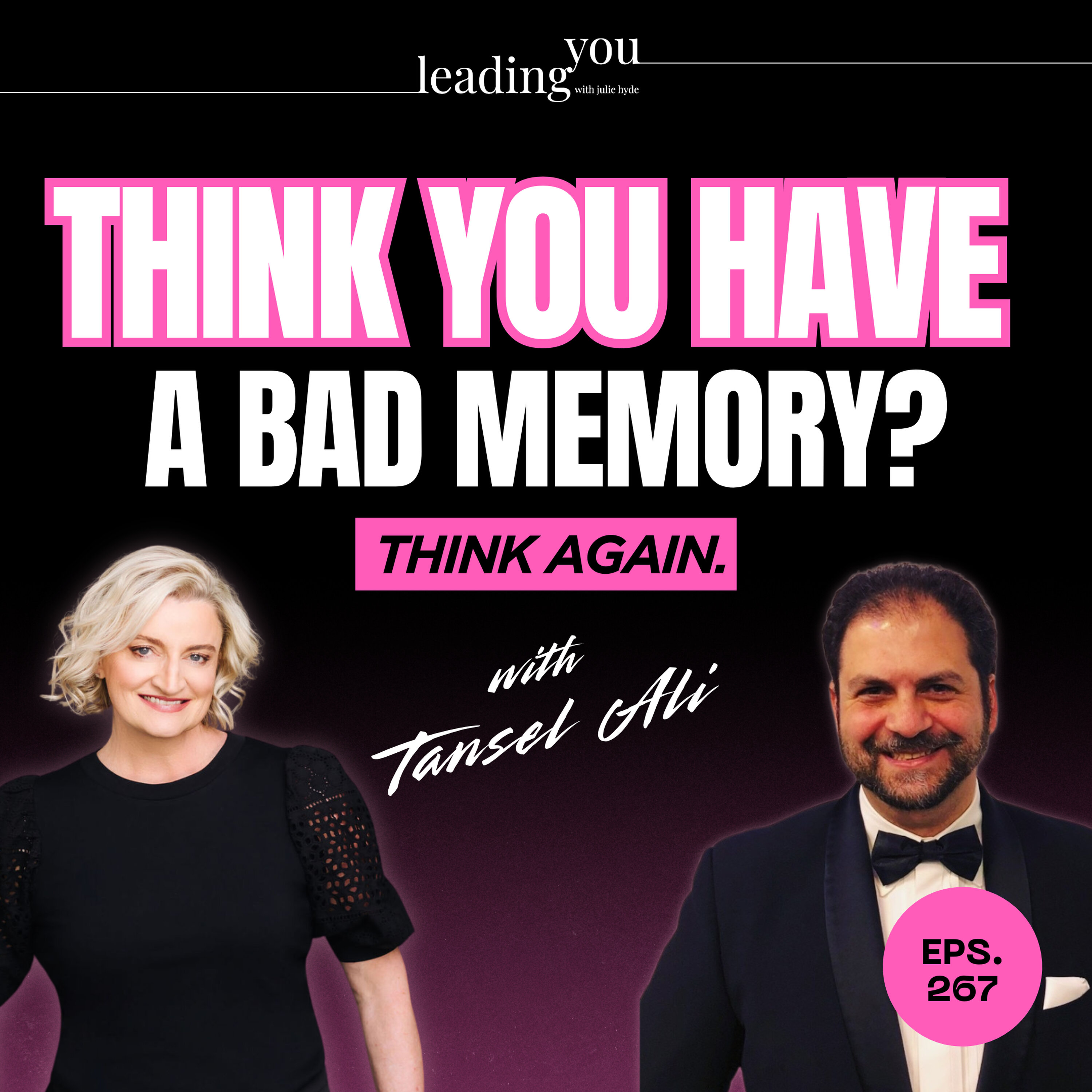 Think You Have a Bad Memory? Think Again with Tansel Ali episode artwork