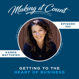 Getting to the Head and the Heart of Business with Karen Matthews