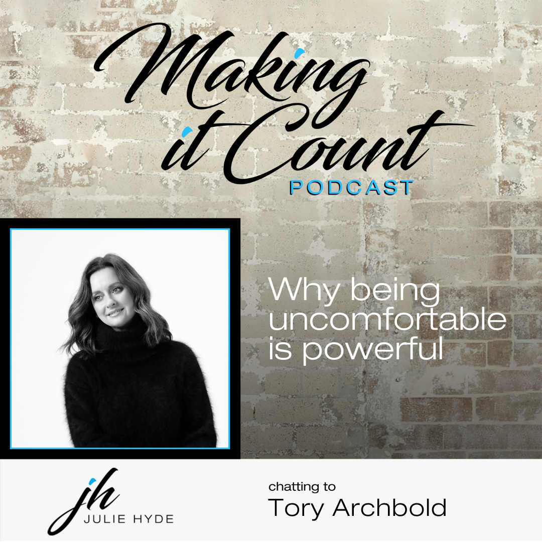 Why being uncomfortable is powerful Tory Archbold