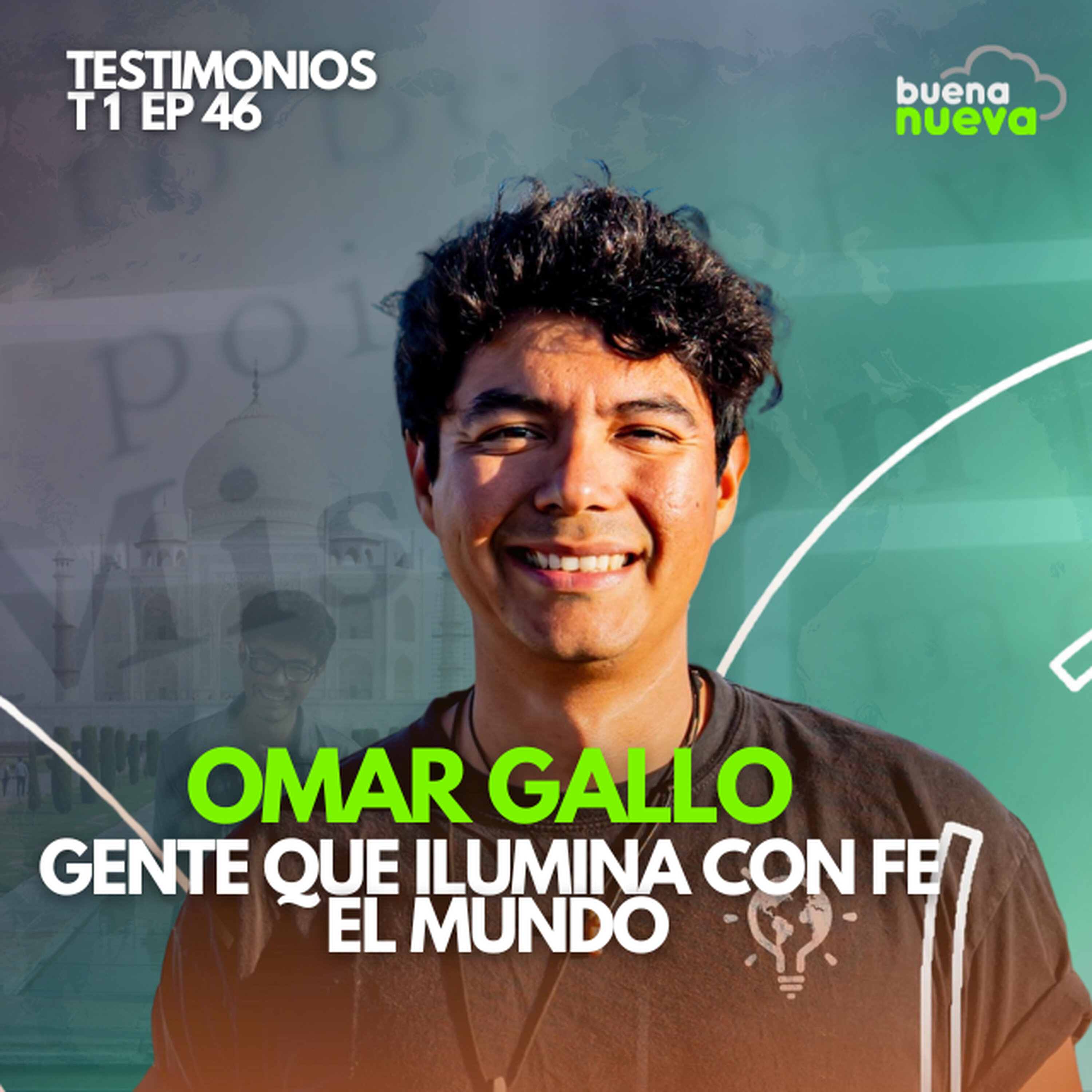 T1 EP 46 "Gente que ILUMINA con fe al mundo" con Omar Gallo
