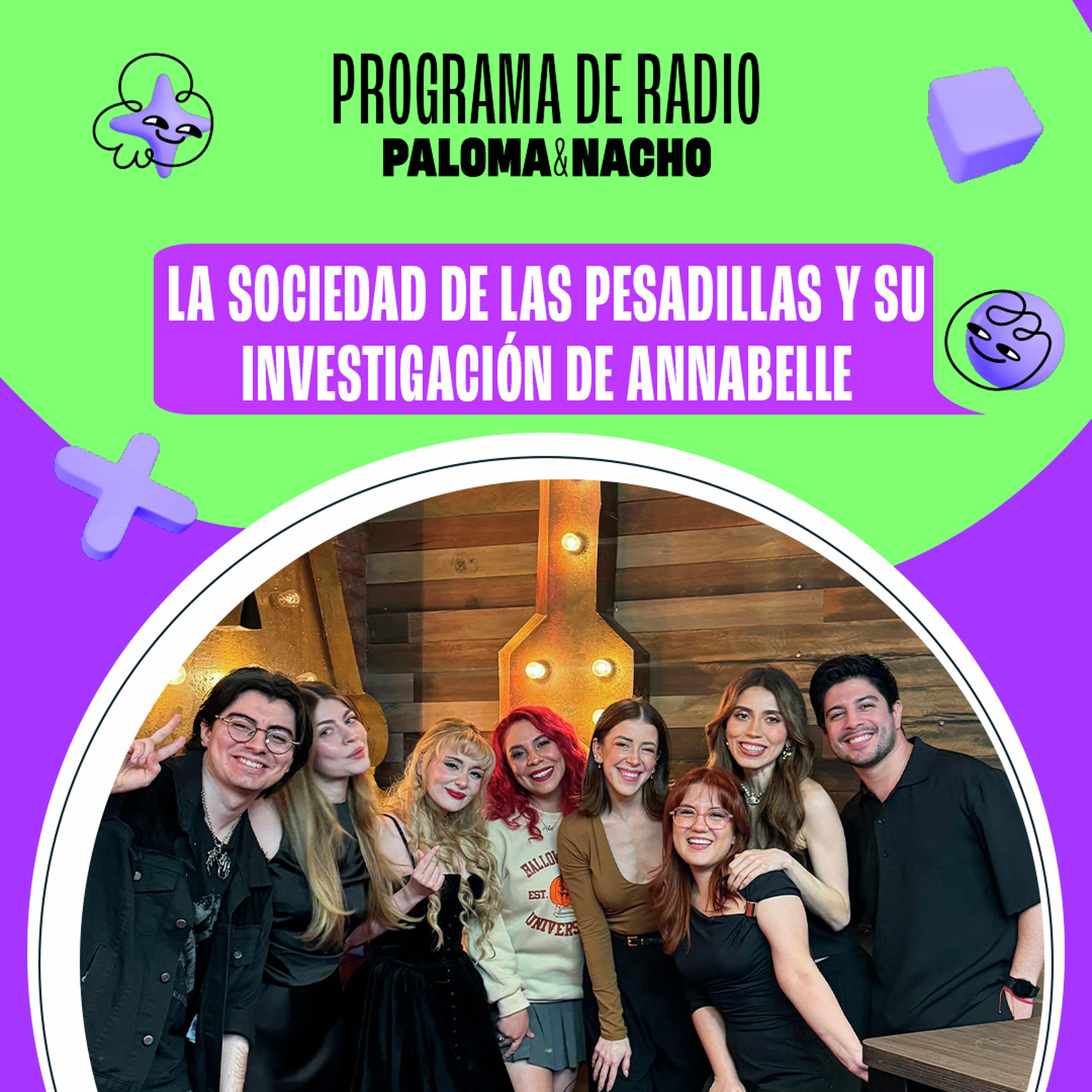 La sociedad de las pesadillas y su investigación de Anabelle