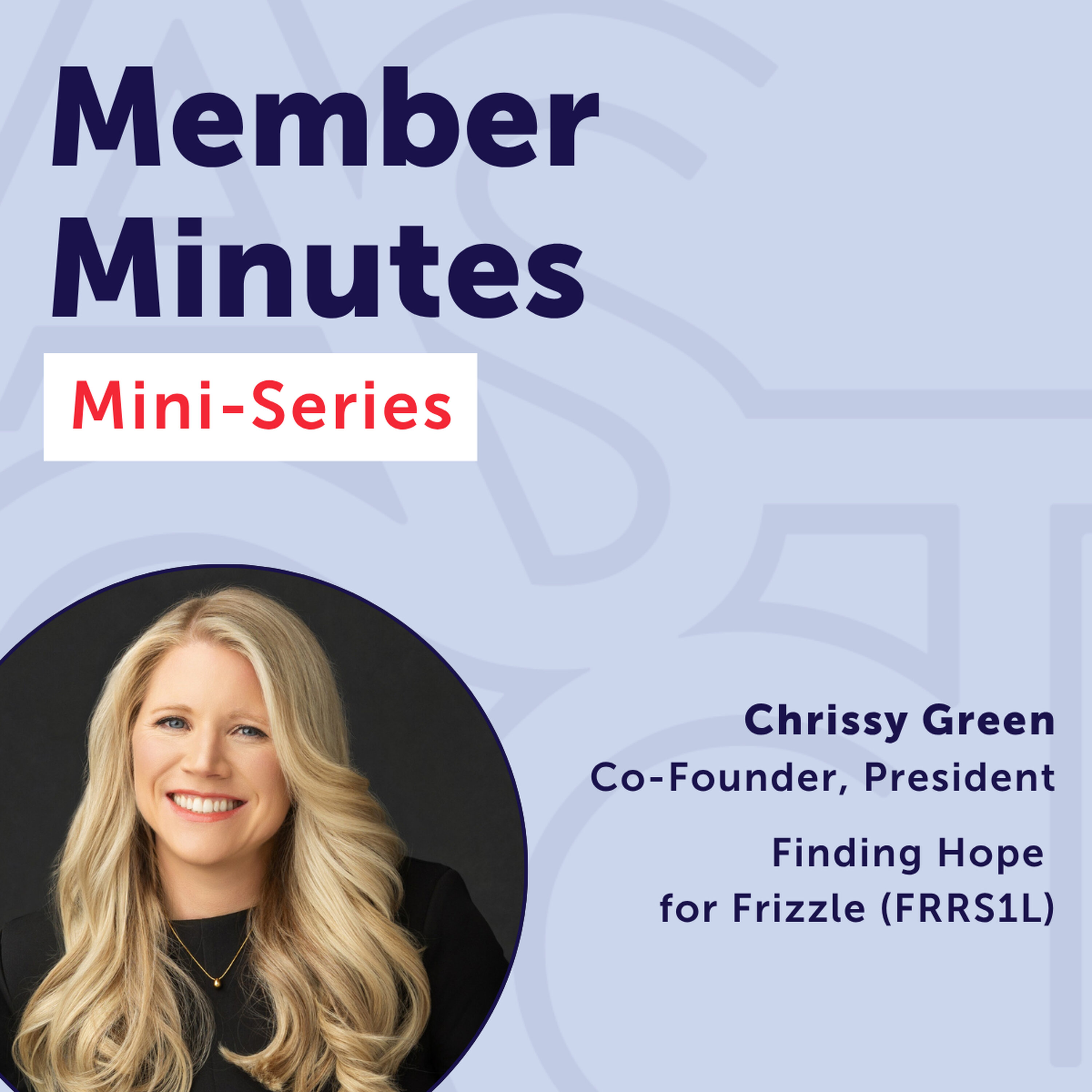 Member Minutes: Chrissy Green episode artwork