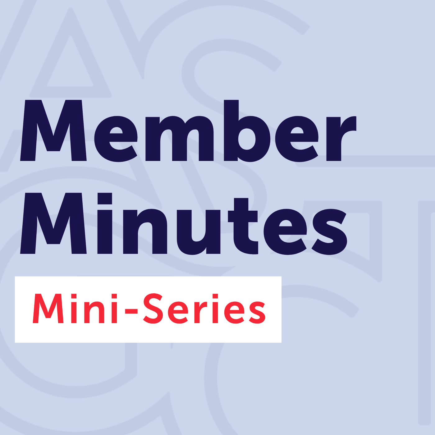 Member Minutes: Marco Carpenter, PhD
