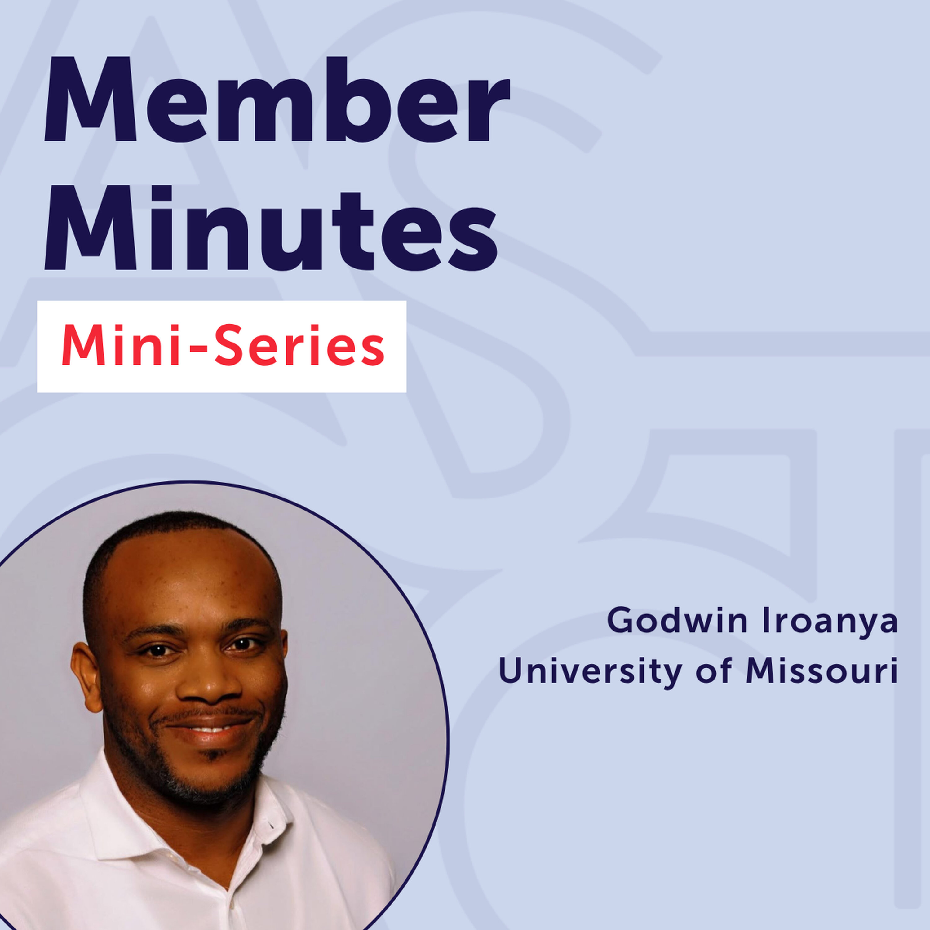 Member Minutes: Godwin Iroanya episode artwork