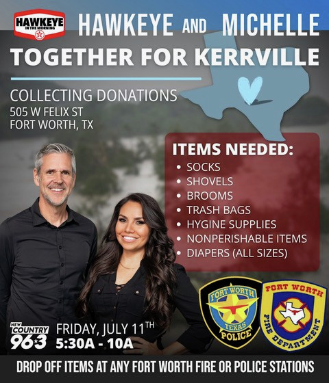 Fort Worth Police Chief Robert Alldredge Joins Us re Our Central Texas Donation Drive