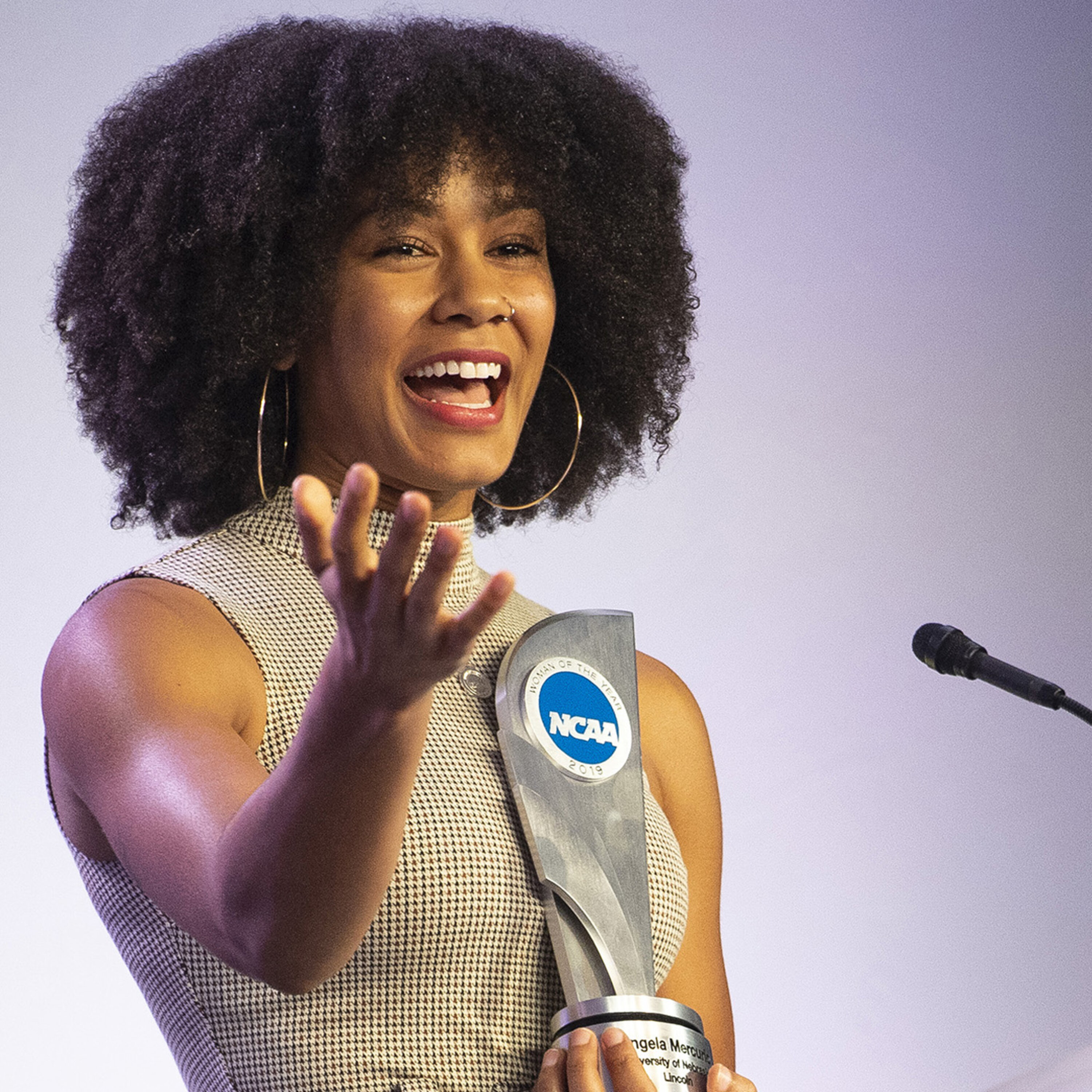 10-25-19 - NCAA Woman of the Year Angela Mercurio