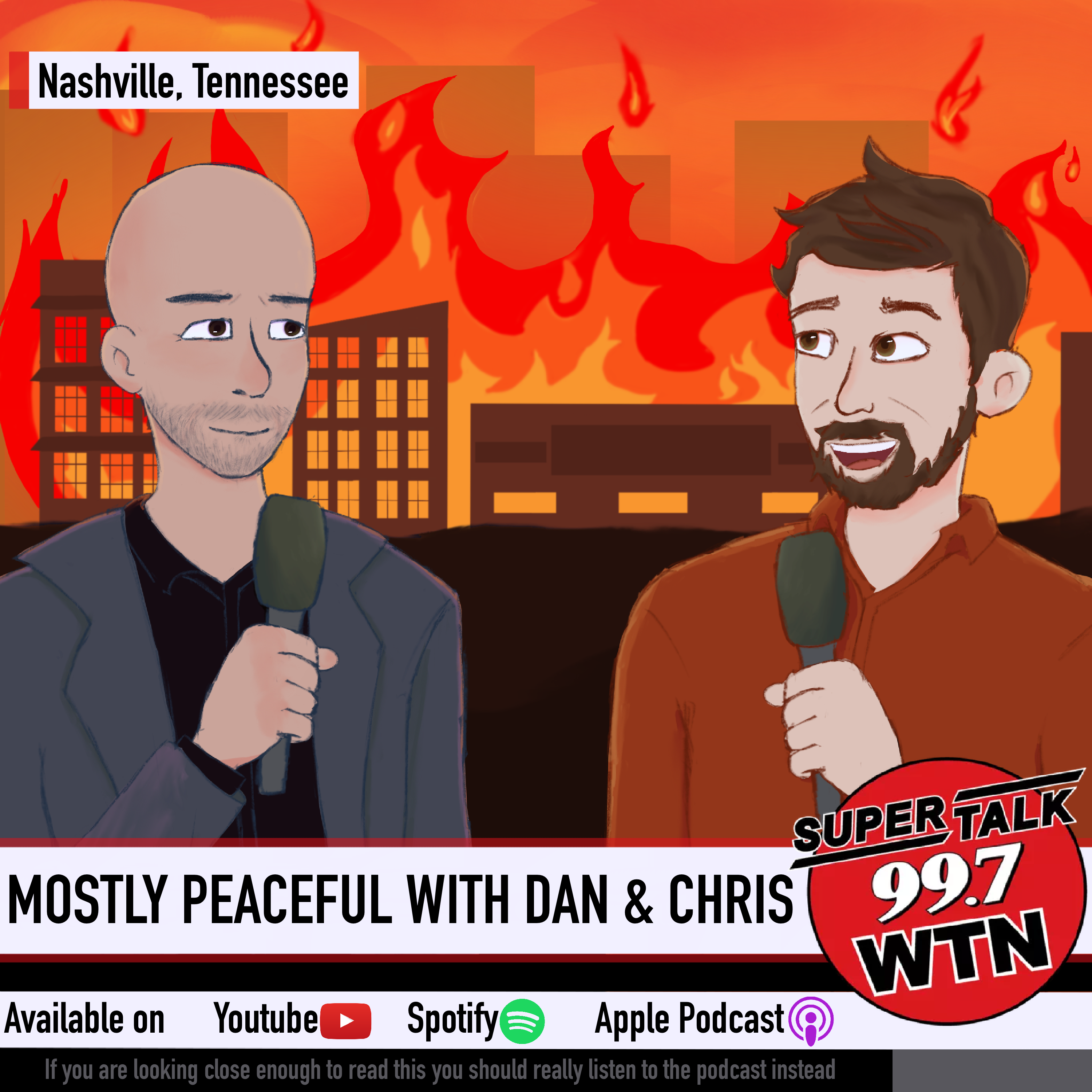 Mostly Peaceful w/ Dan & Chris “The Inaugural Episode" Pt. 2