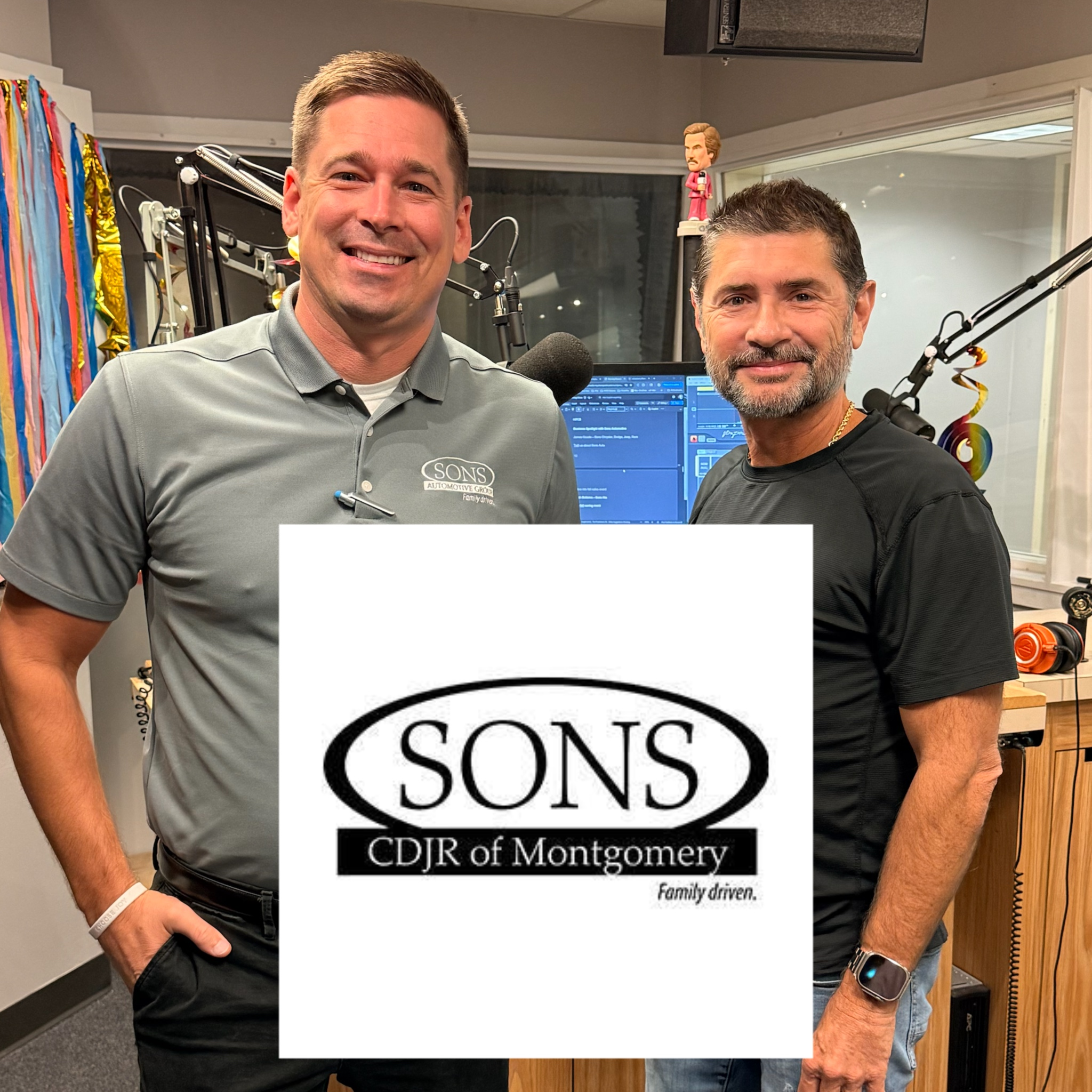 Sons CDJR Business Spotlight episode artwork