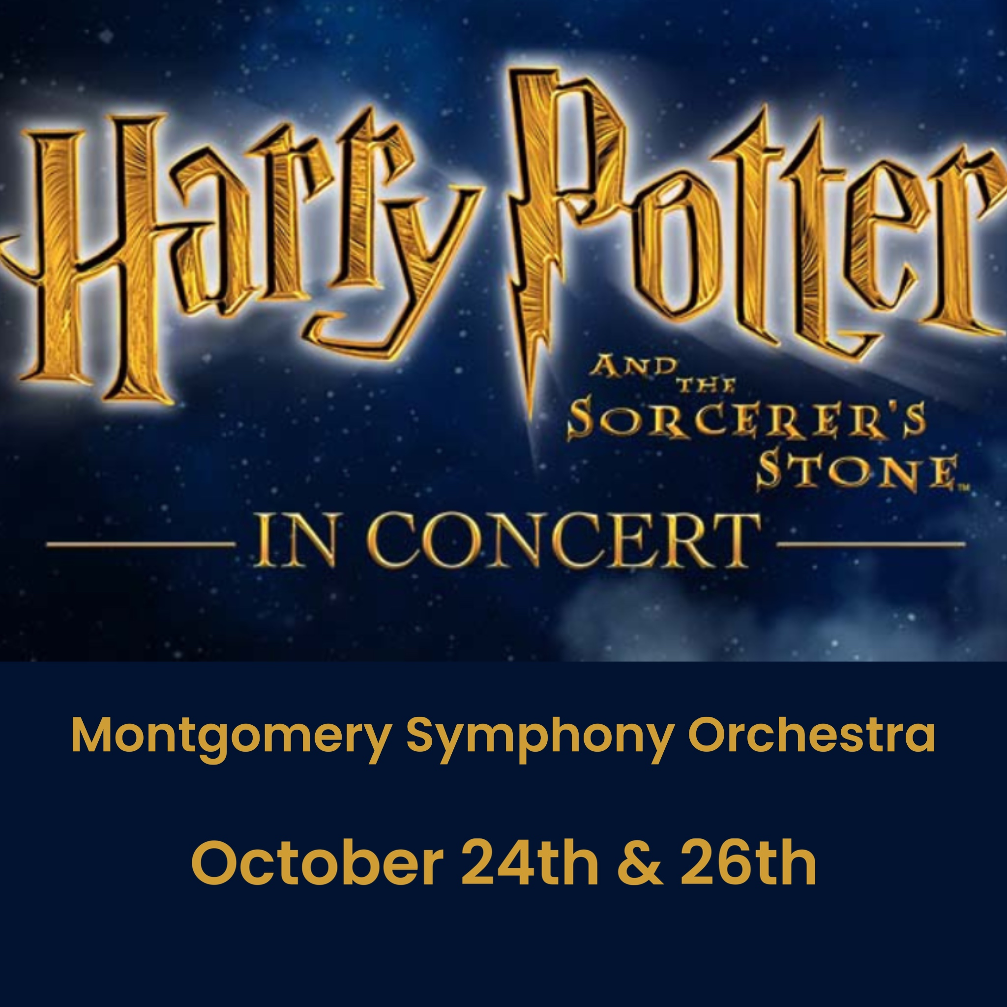 Montgomery Symphony Orchestra Harry Potter episode artwork