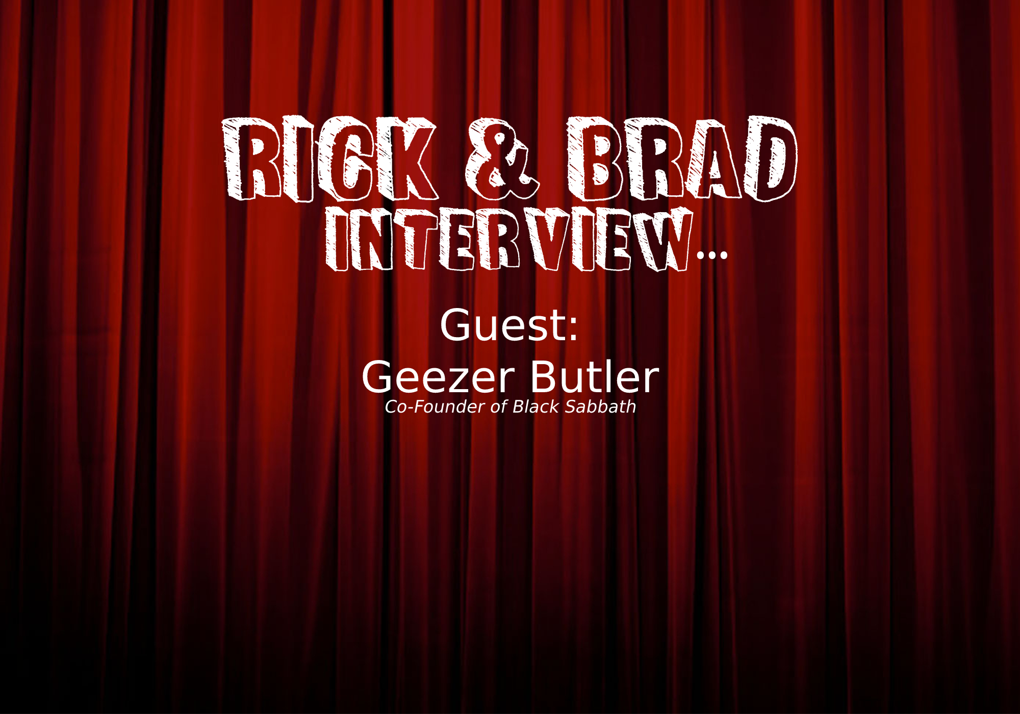 06-07 R&B Geezer Butler Interview