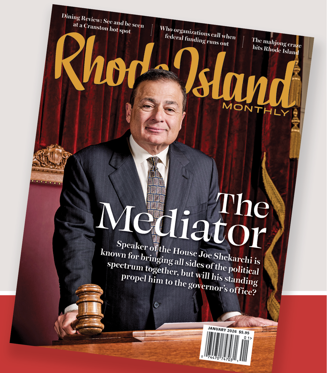 Heather & Matty with RI MONTHLY"s John Palumbo - Jan 2026