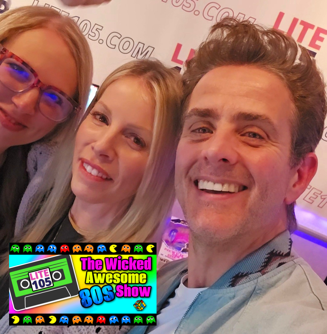 NKOTB's JOEY MCINTYRE with Heather & Amy on Lite 105's WICKED AWESOME 80s SHOW!