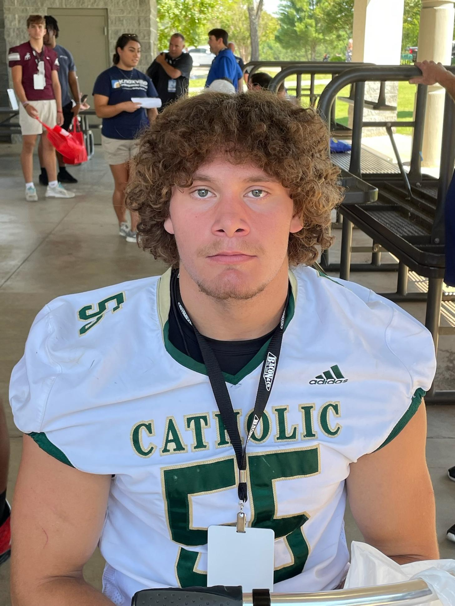 Trevor Duncan - Knoxville Catholic OL & DL With John Wilkerson (7.15.22)