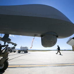 Russian warplane collides with U.S. drone - will tensions escalate?