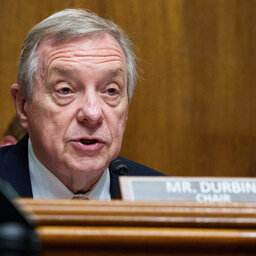 'We've got to open our eyes to reality.' -Senator Dick Durbin