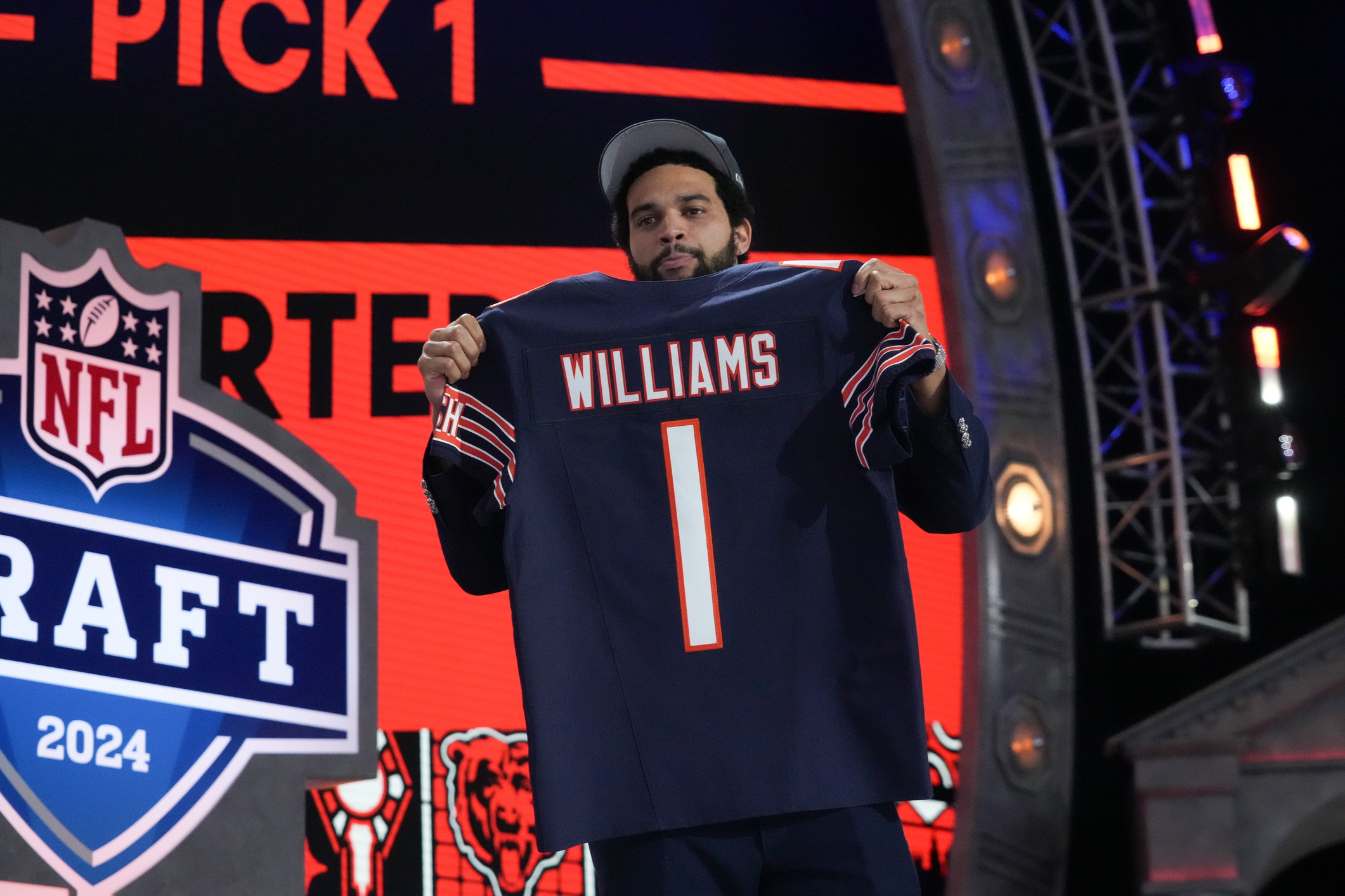 NFL Draft Round 1: The Chicago Bears Select Caleb Williams and Rome Odunze