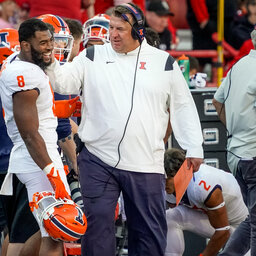 'Consistency brings success.' -Coach Bret Bielema shares how the Fighting Illini is preparing for Michigan St game