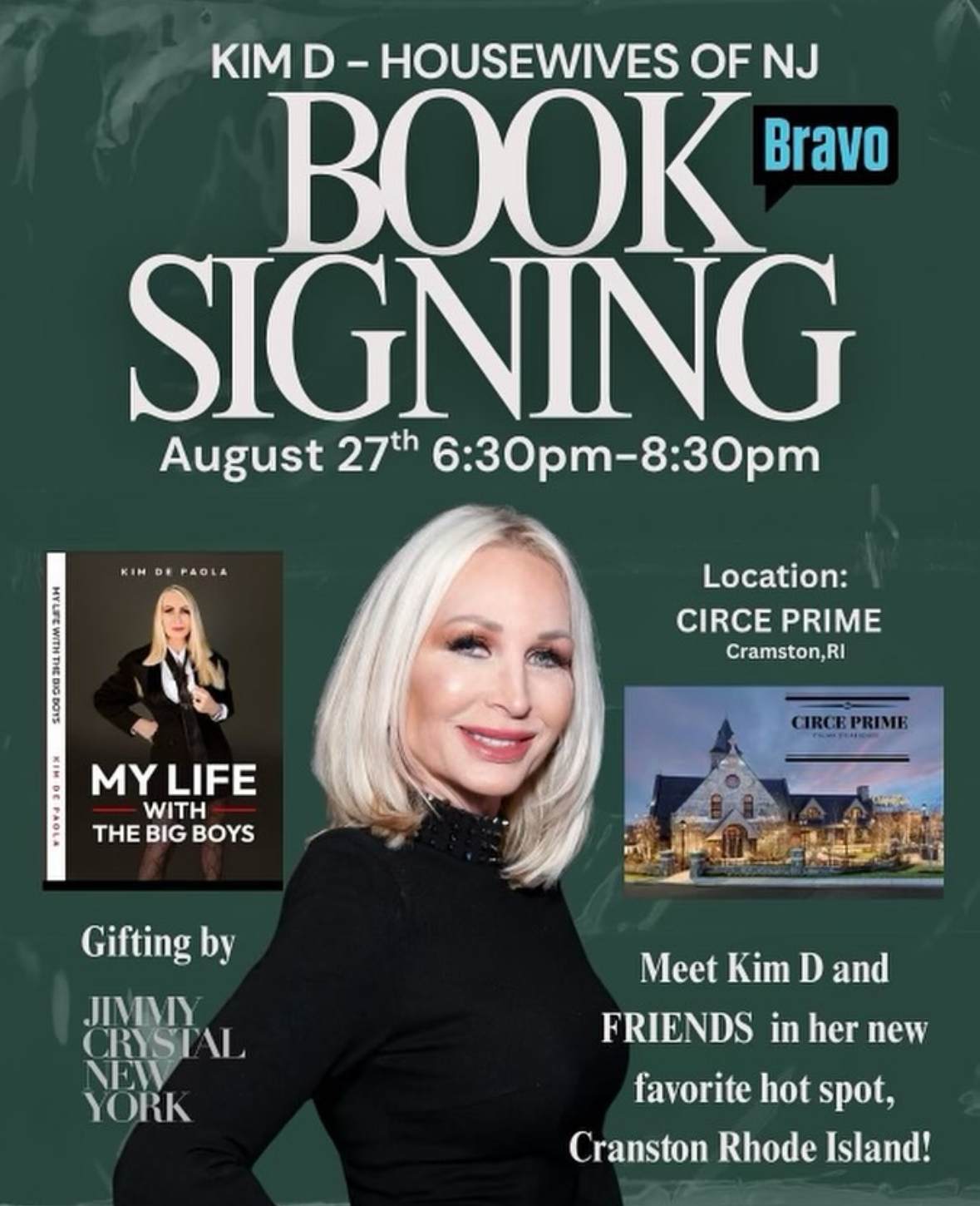Kim D Coming to Rhode Island