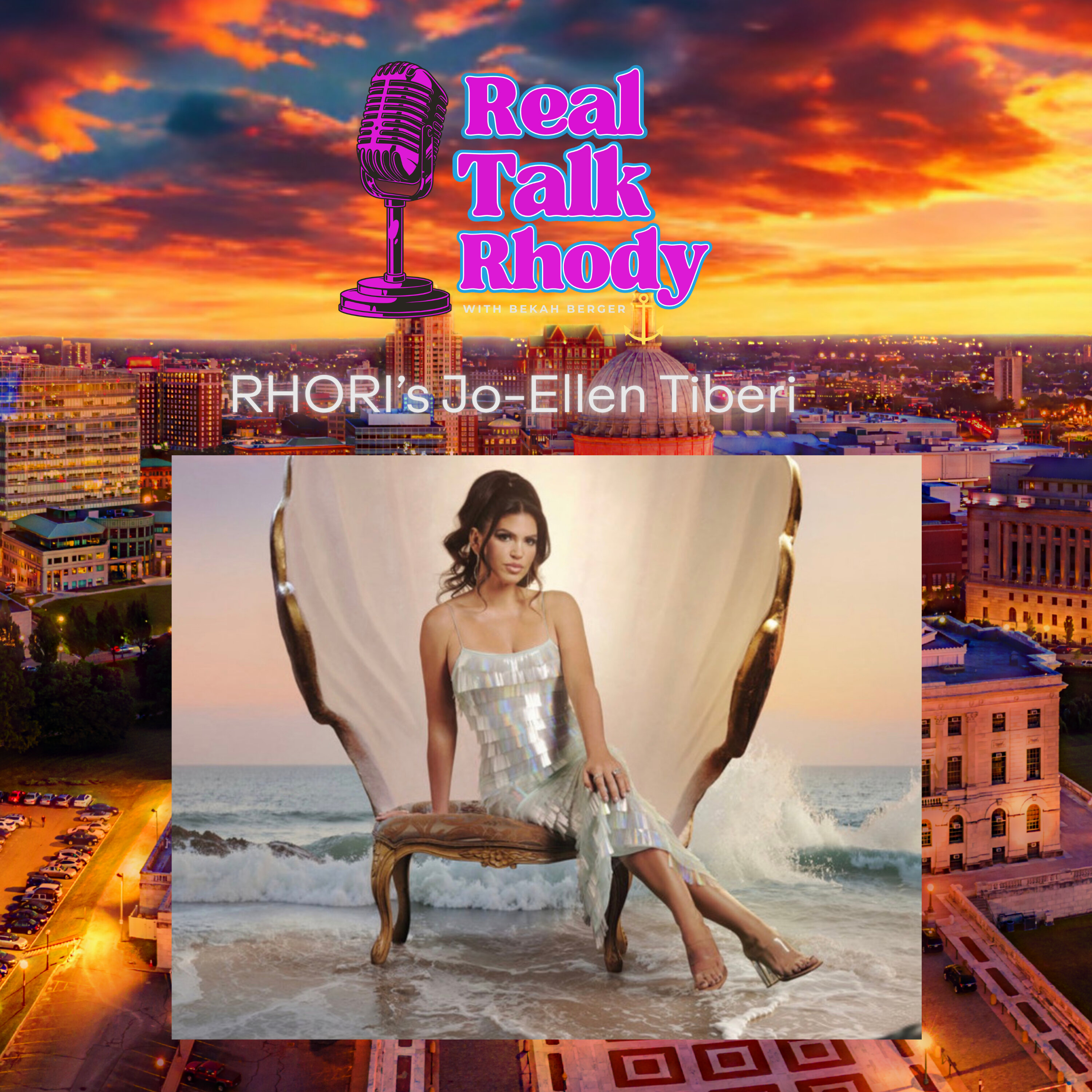 Real Talk Rhody: Latest RHORI Episode Recap + GUEST: RHORI's Jo-Ellen Tiberi + Ballys Real Housewives of RI Night Giveaway episode artwork