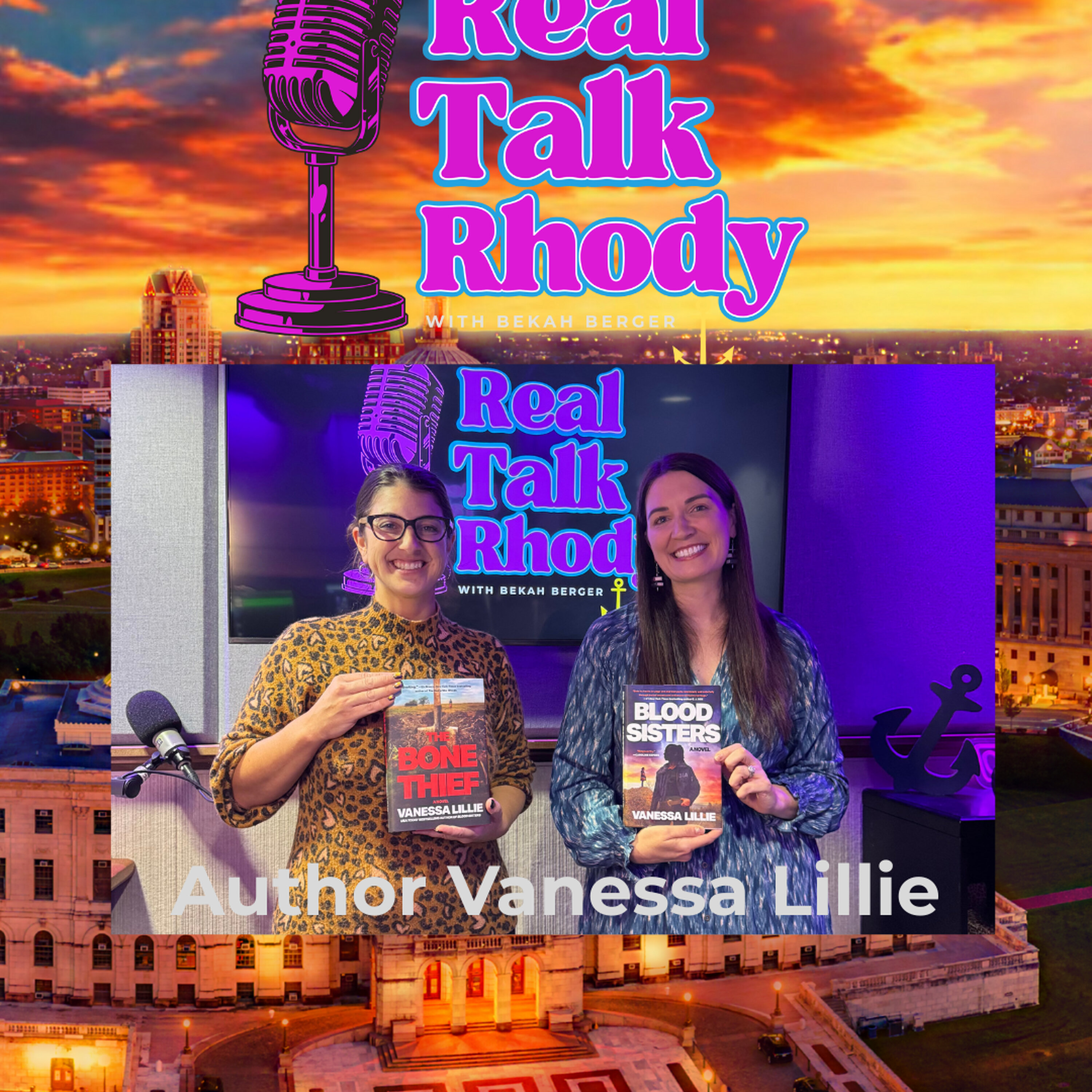 Special RTR: Author Vanessa Lillie on her New Book and Rhode Island's Main Character Energy episode artwork