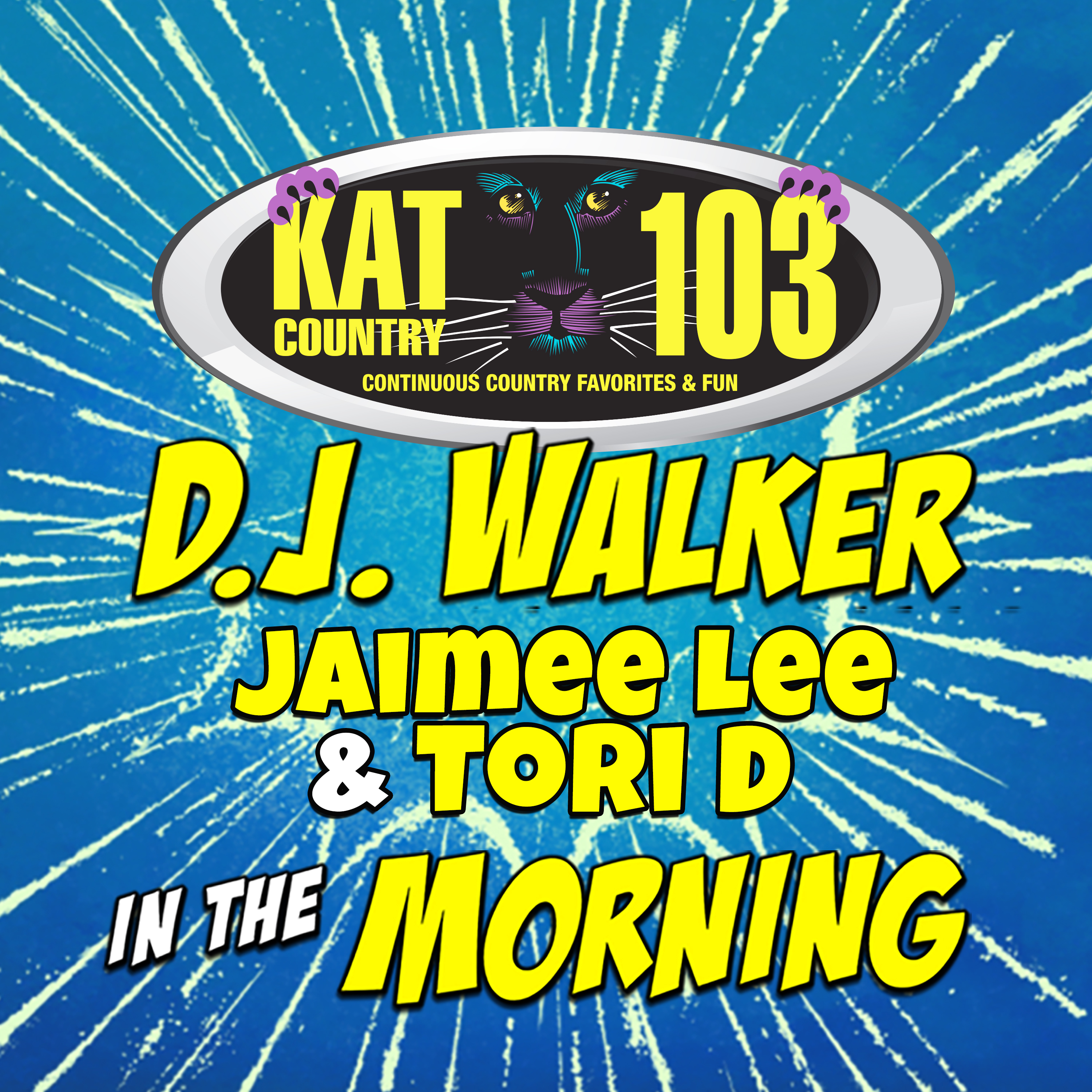 DJ Walker in the Morning With Jaimee Lee & Tori D