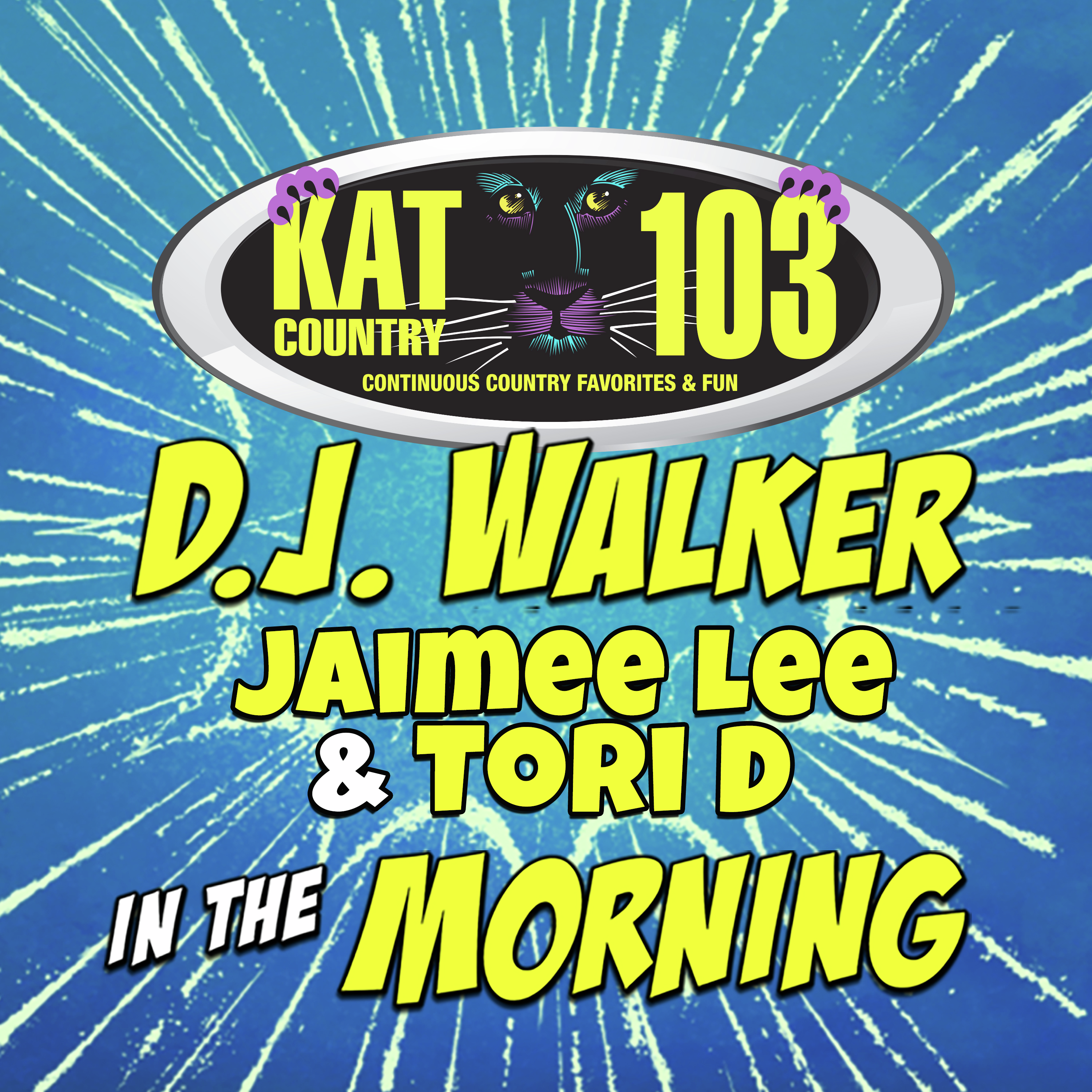 DJ Walker in the Morning With Jaimee Lee & Tori D
