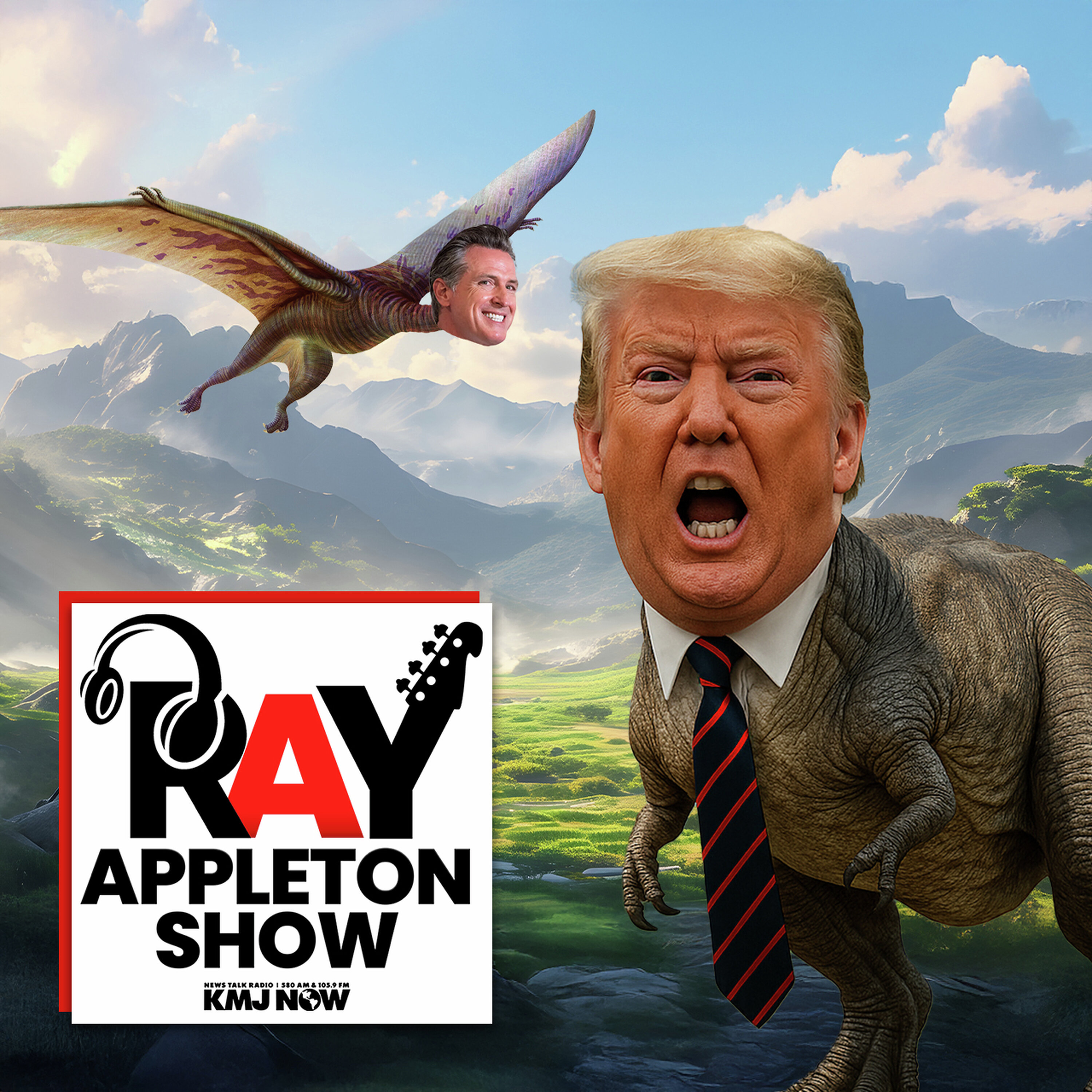 T‑Rex Politics: Newsom Slams World Leaders Over Trump T‑Rex Politics: Newsom Slams World Leaders Over Trump