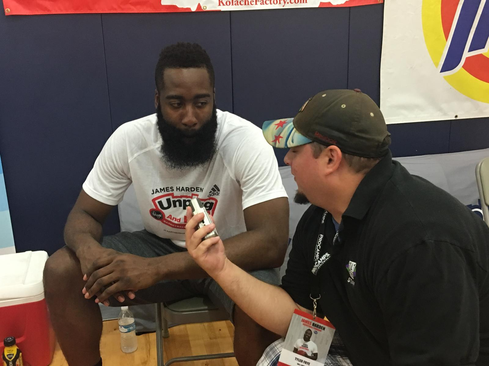 Tyler Frye interviews James Harden - 06/23/16 episode artwork