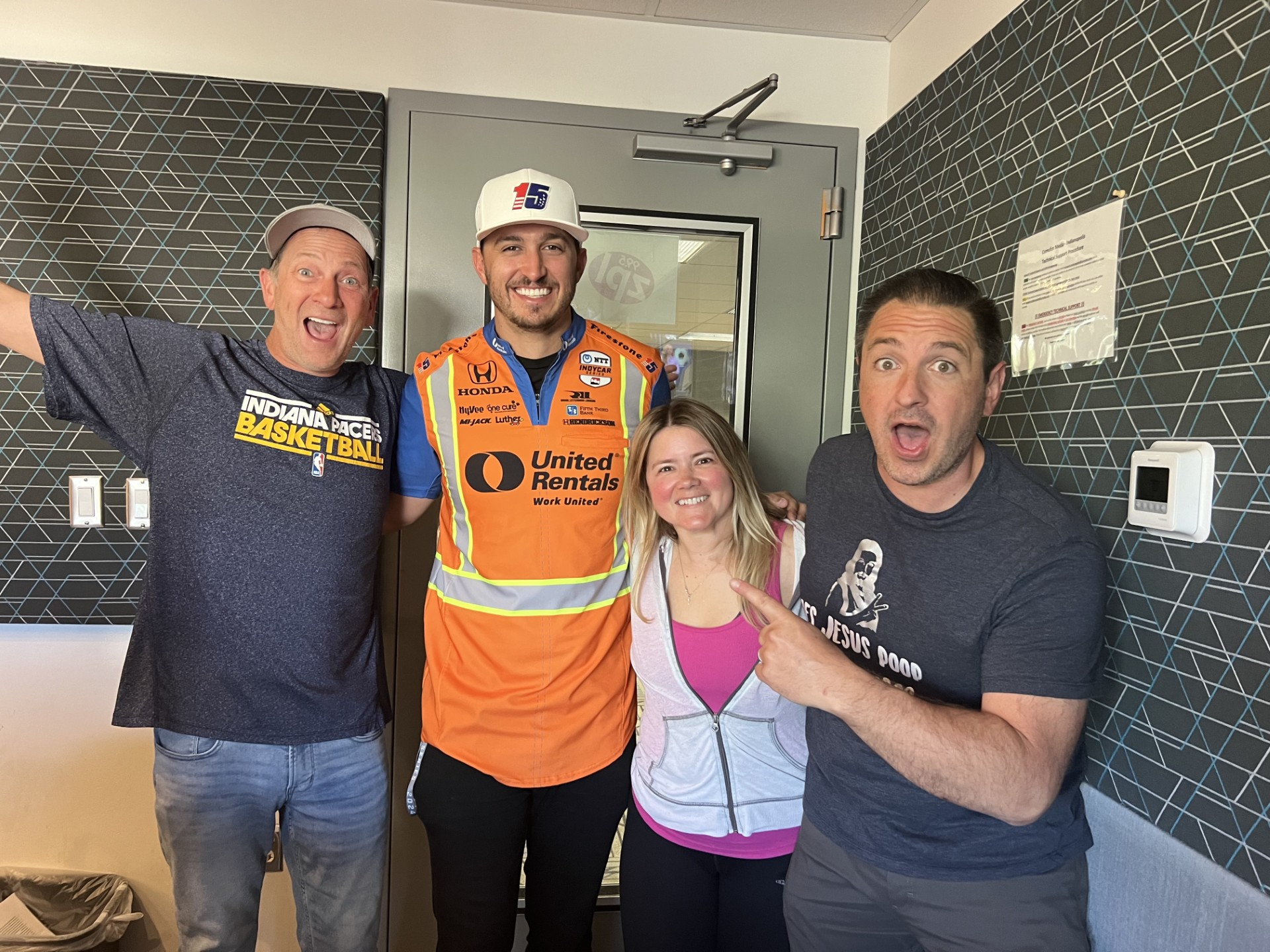 Race Car Driver Graham Rahal In The Studio: Part 2