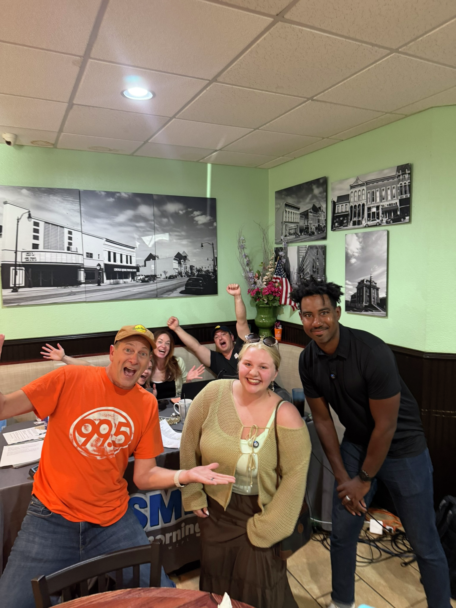 Smiley Live from Greenfield - chatting with locals and Greenfield radio student episode artwork