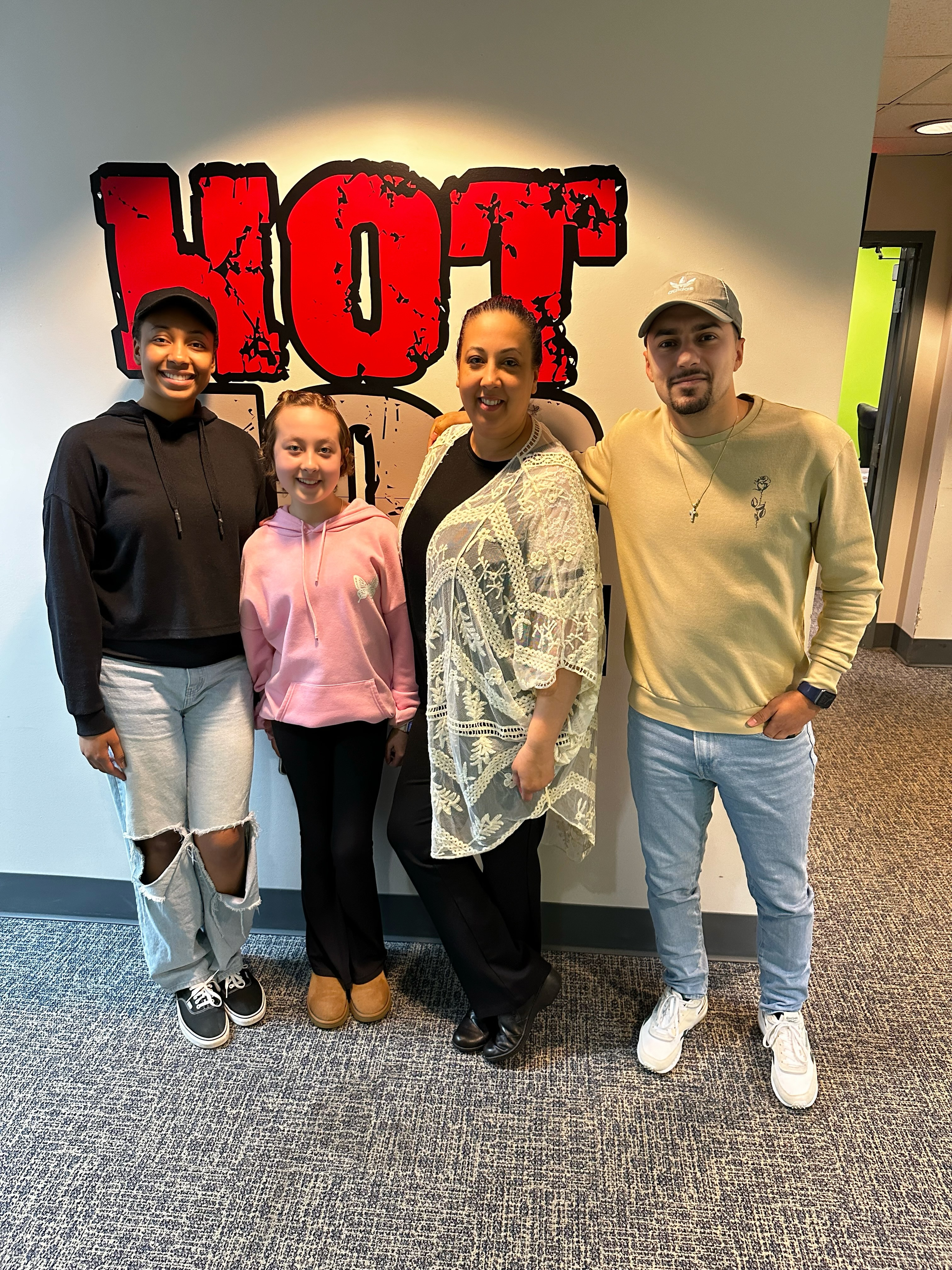 The Hot Morning Show's Mike D & Alexus Lee talk with 12yo Izzy and mom Marilyn