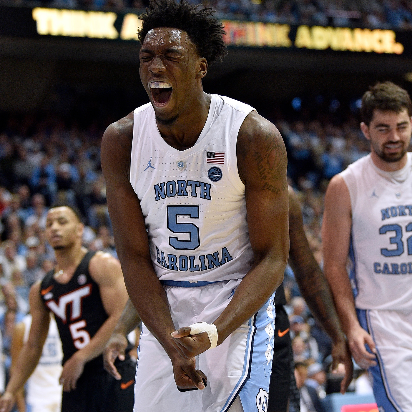 Highlights: UNC 103 - Virginia Tech 82