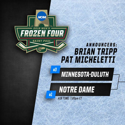 Frozen Four Interview: Minnesota-Duluth's Jared Thomas after Notre Dame victory