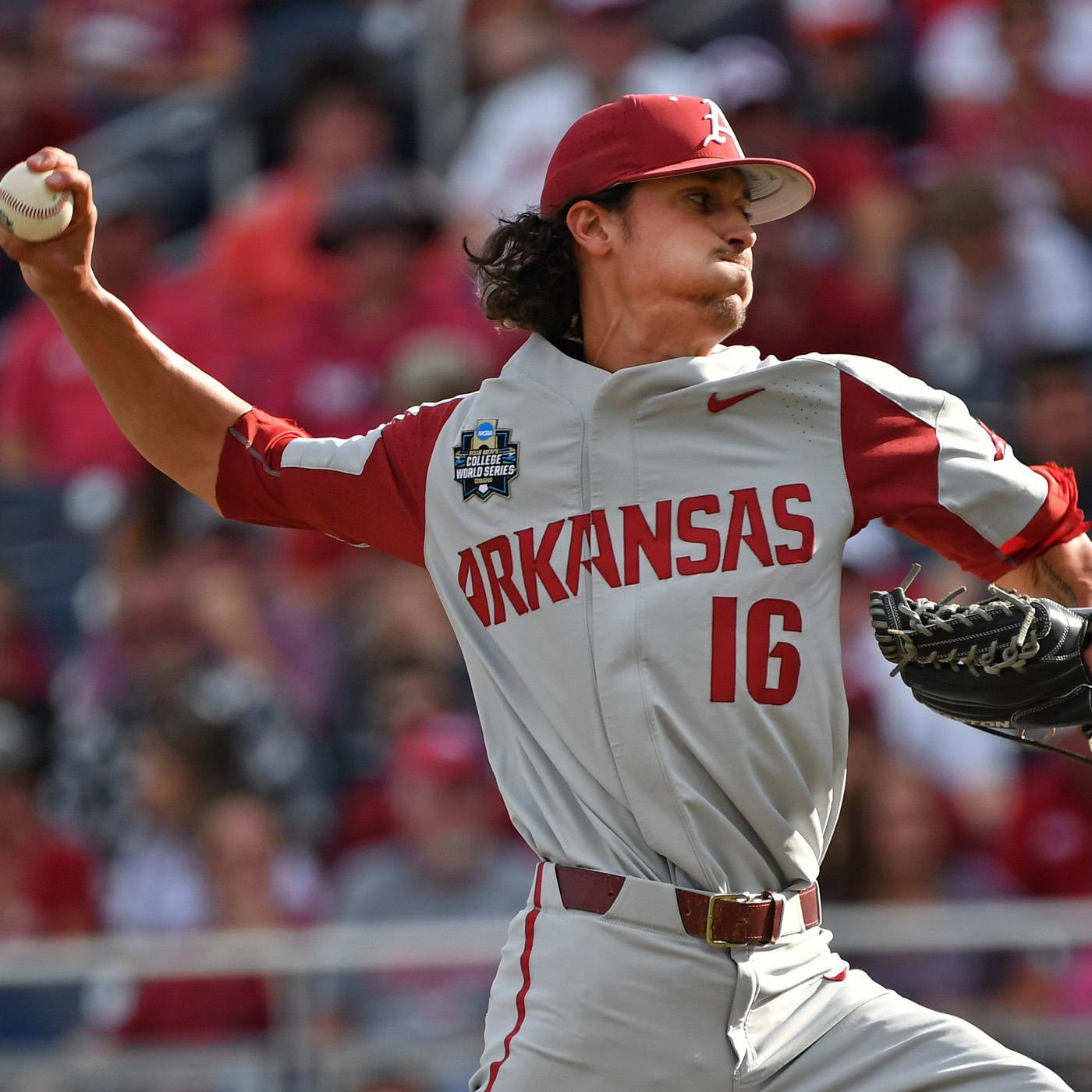 Postgame Interview: Arkansas winning pitcher Blaine Knight