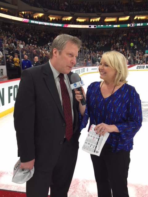 Frozen Four Interview: Minnesota-Duluth Head Coach Scott Sandelin after Notre  Dame victory