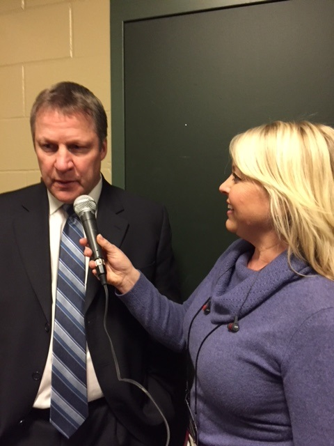 Frozen Four Interview: Minnesota-Duluth head coach Scott Sandelin after Ohio State win