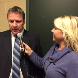 Frozen Four Interview: Minnesota-Duluth head coach Scott Sandelin after Ohio State win