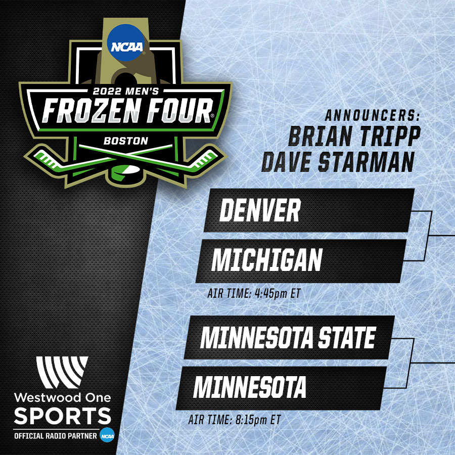 Highlight: Brett Stapley opens the scoring to give Denver a 1-0 first period lead over Michigan