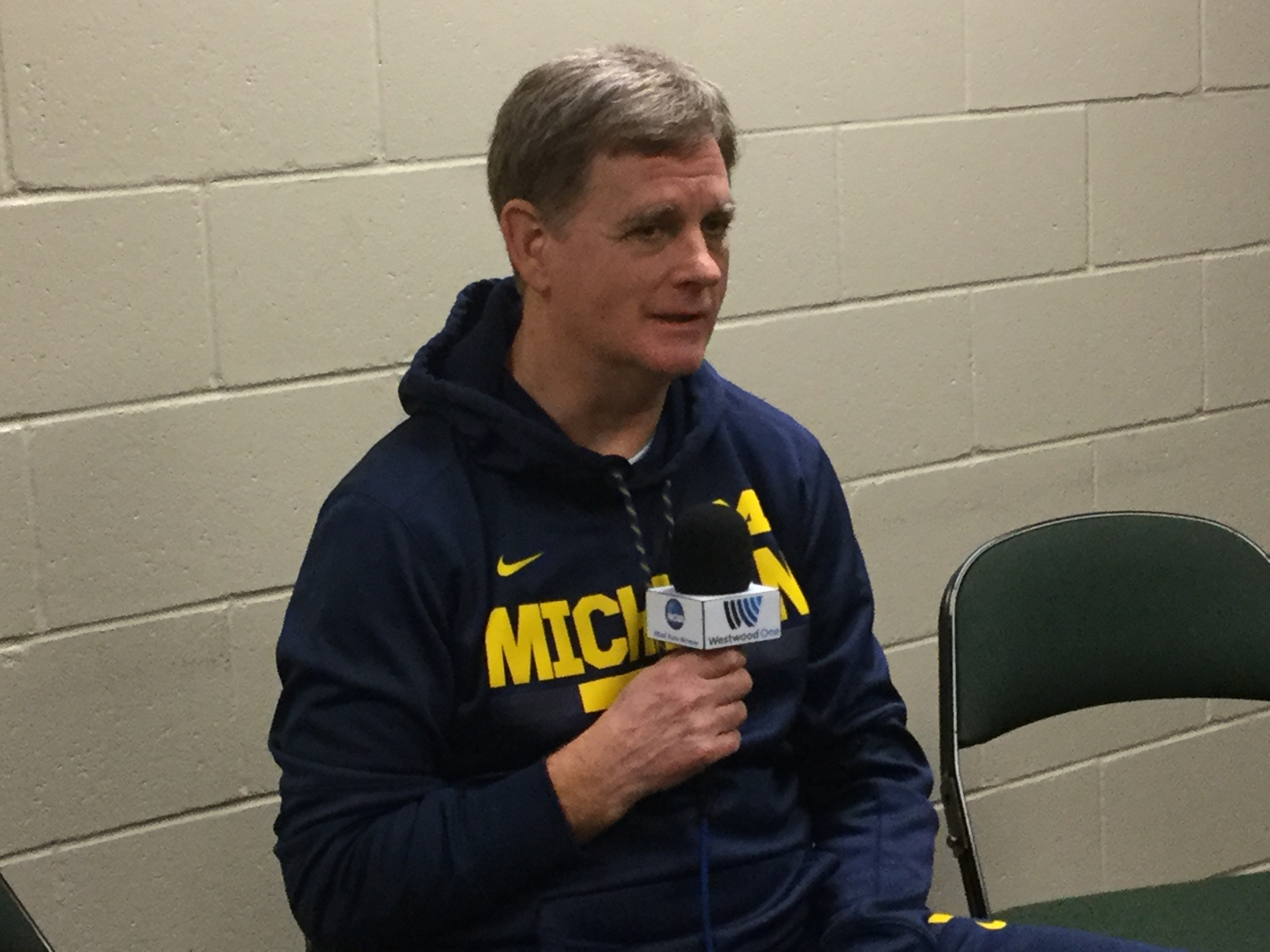 Frozen Four Interview: Michigan coach Mel Pearson
