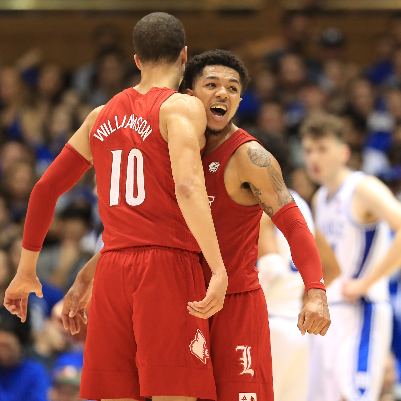 Highlights: Louisville defeats Duke 79-73