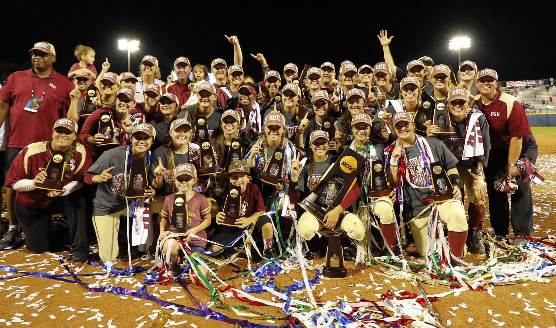 FSU 8-3 Florida State captures softball national title